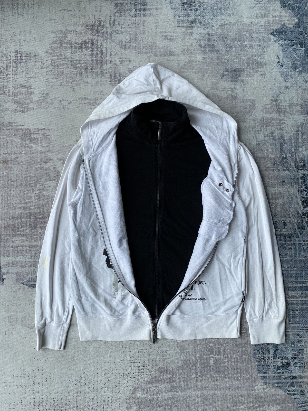Japanese Brand Vintage Badboy Cross Chrome Goa Hearts Hoodies Size US L / EU 52-54 / 3 - 6 Thumbnail