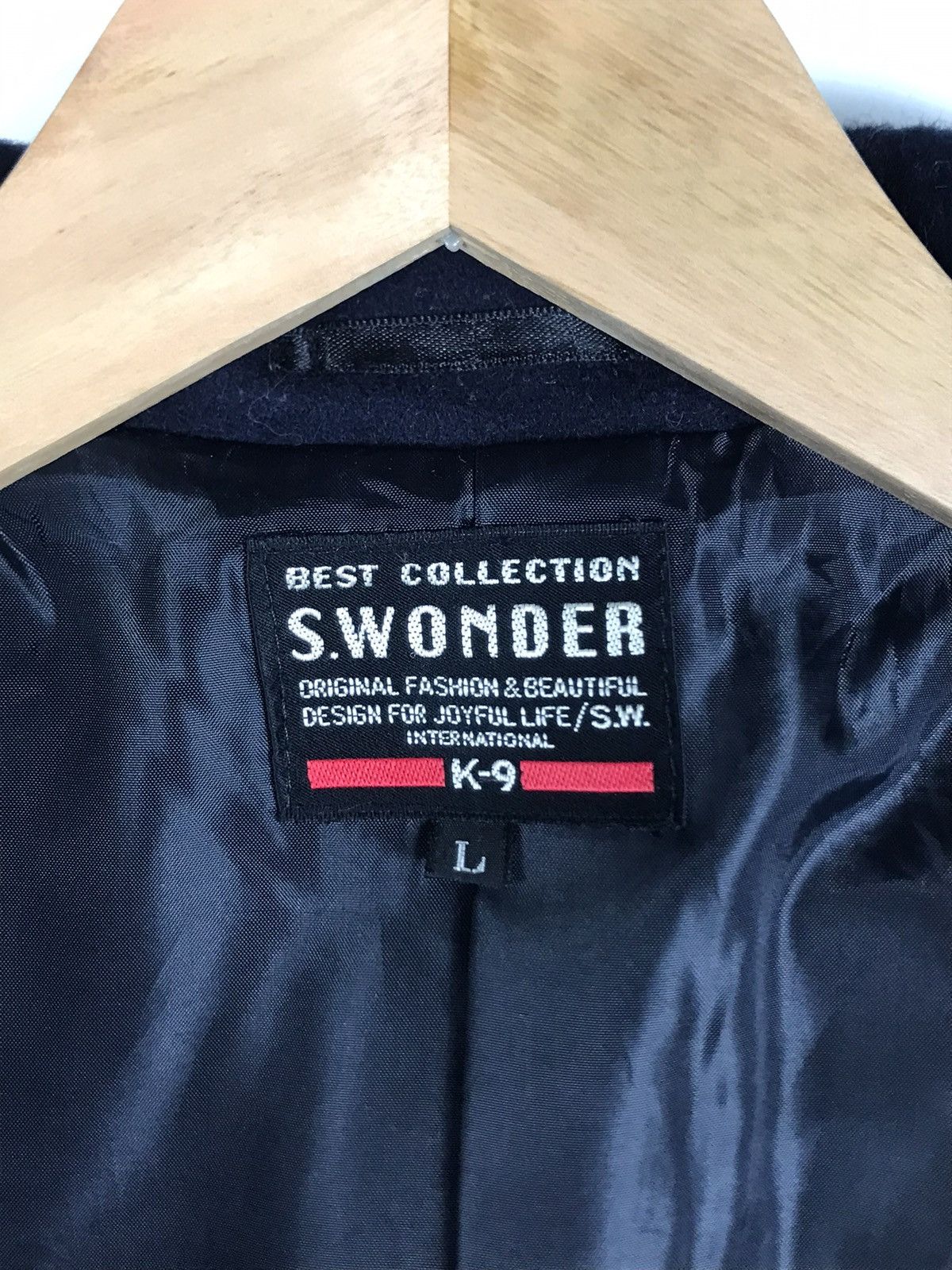 Vintage ⚡️Vintage S.Wonder Wool Double Breast Peacoat Jacket Size US L / EU 52-54 / 3 - 9 Thumbnail