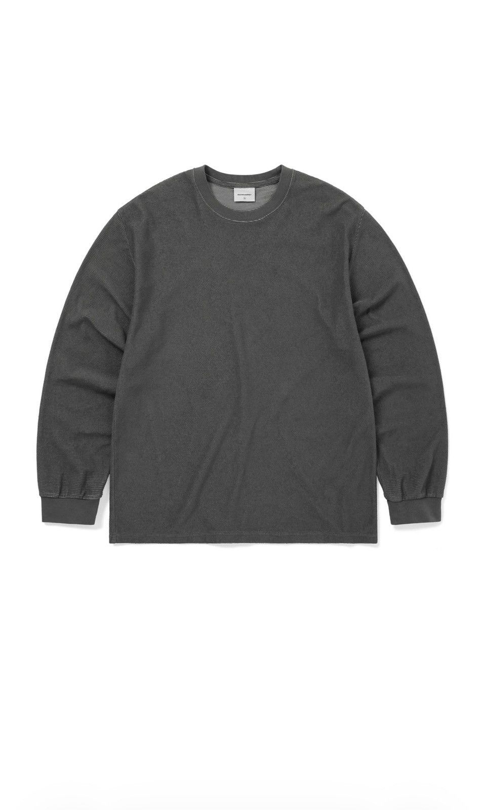 thisisneverthat C-Logo Wale Long-sleeve Tee Charcoa Size US L / EU 52-54 / 3 - 1 Thumbnail