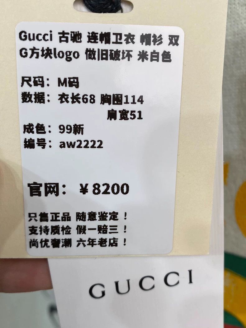Gucci Gucci Hoodie with Double G Logo-2507