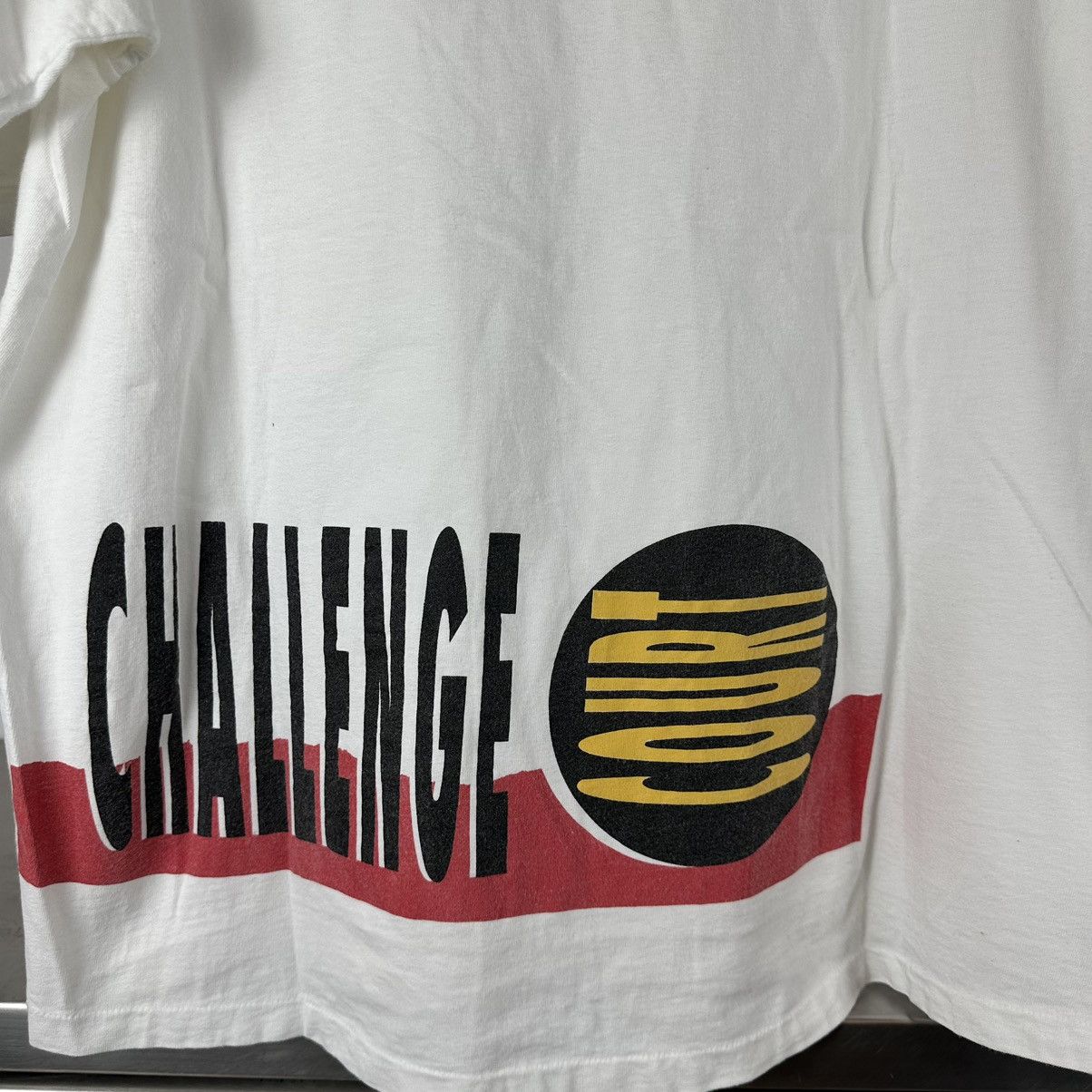 Nike × Vintage Vintage 90s Nike Tennis Challenge Court Promo XL T-shirt Size US XL / EU 56 / 4 - 4 Thumbnail