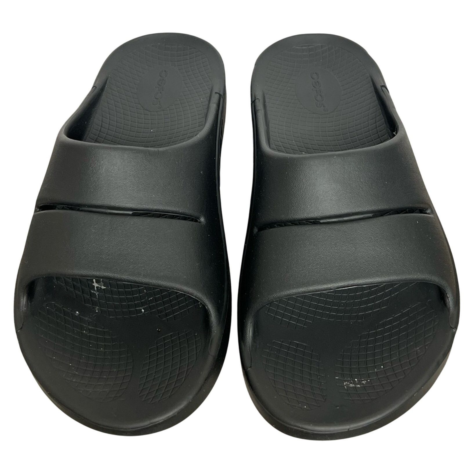 OOF Wear OOFOS OOahh Sport Recovery Black Slide Sandal W11 Men's 9 Size US 9 / EU 42 - 5 Thumbnail