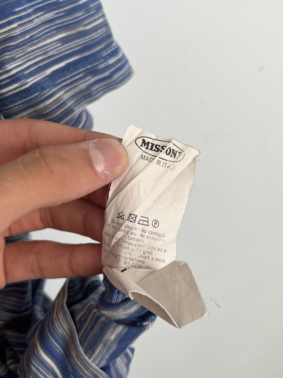Missoni Missoni polo size L Size US L / EU 52-54 / 3 - 8 Thumbnail