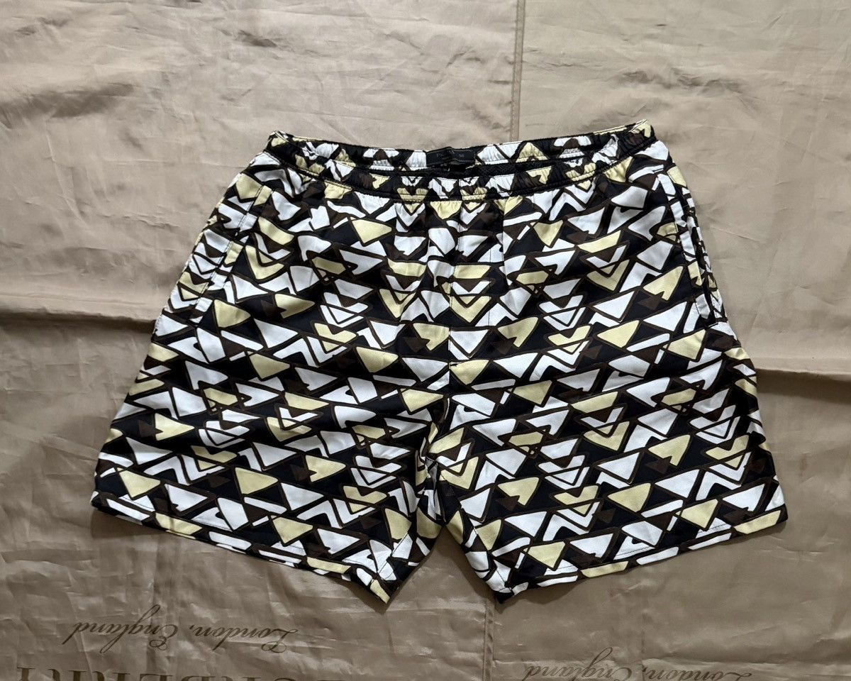 Prada Prada Silk Twill Swim Trunks size 50 Size US 34 / EU 50 - 1 Thumbnail