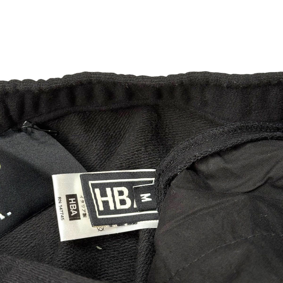 Hood By Air Hood By Air Pants Mens Sz M HBA Zippers Black Wide Leg Italy Size US 33 - 6 Thumbnail