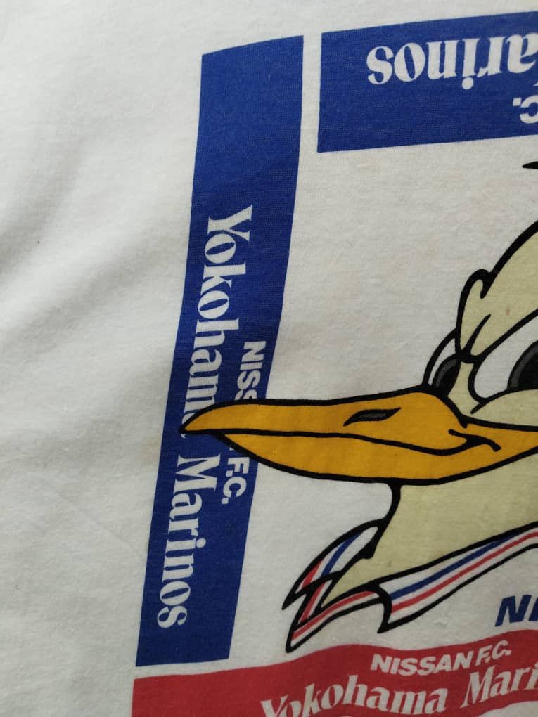 Vintage VINTAGE Nissan FC Yokohama Marinos 1994 N.Y.MARINOS Size US L / EU 52-54 / 3 - 6 Thumbnail