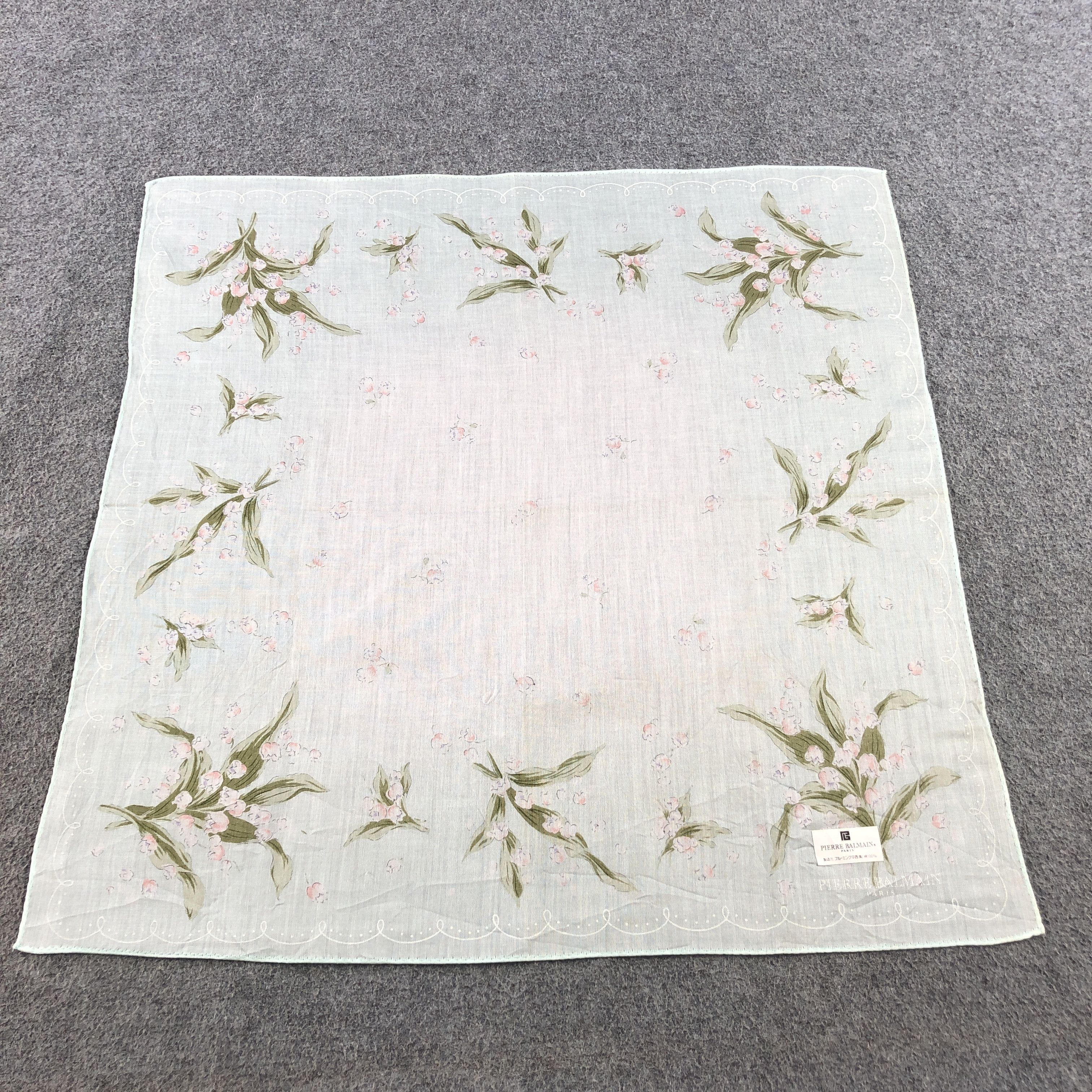 Pierre Balmain Pierre Balmain Handkerchief Neckerchief Bandana H2361 Size ONE SIZE - 2 Thumbnail
