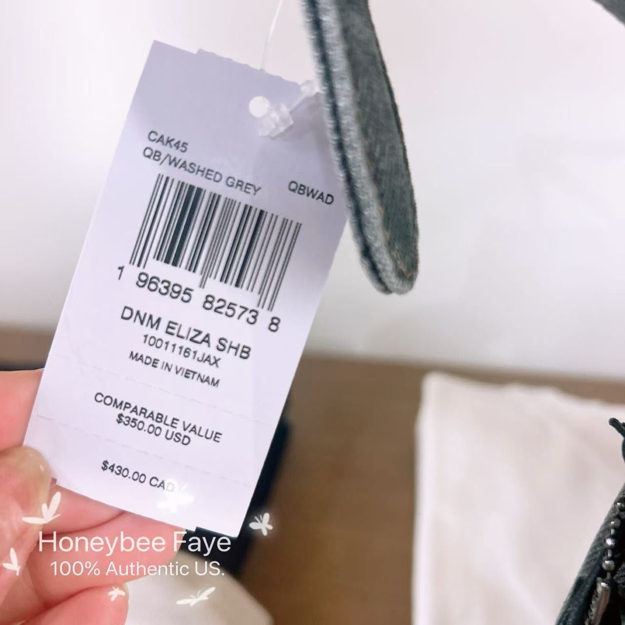 Coach Eliza Shoulder Bag In Signature Denim CAK45 Size ONE SIZE - 8 Thumbnail