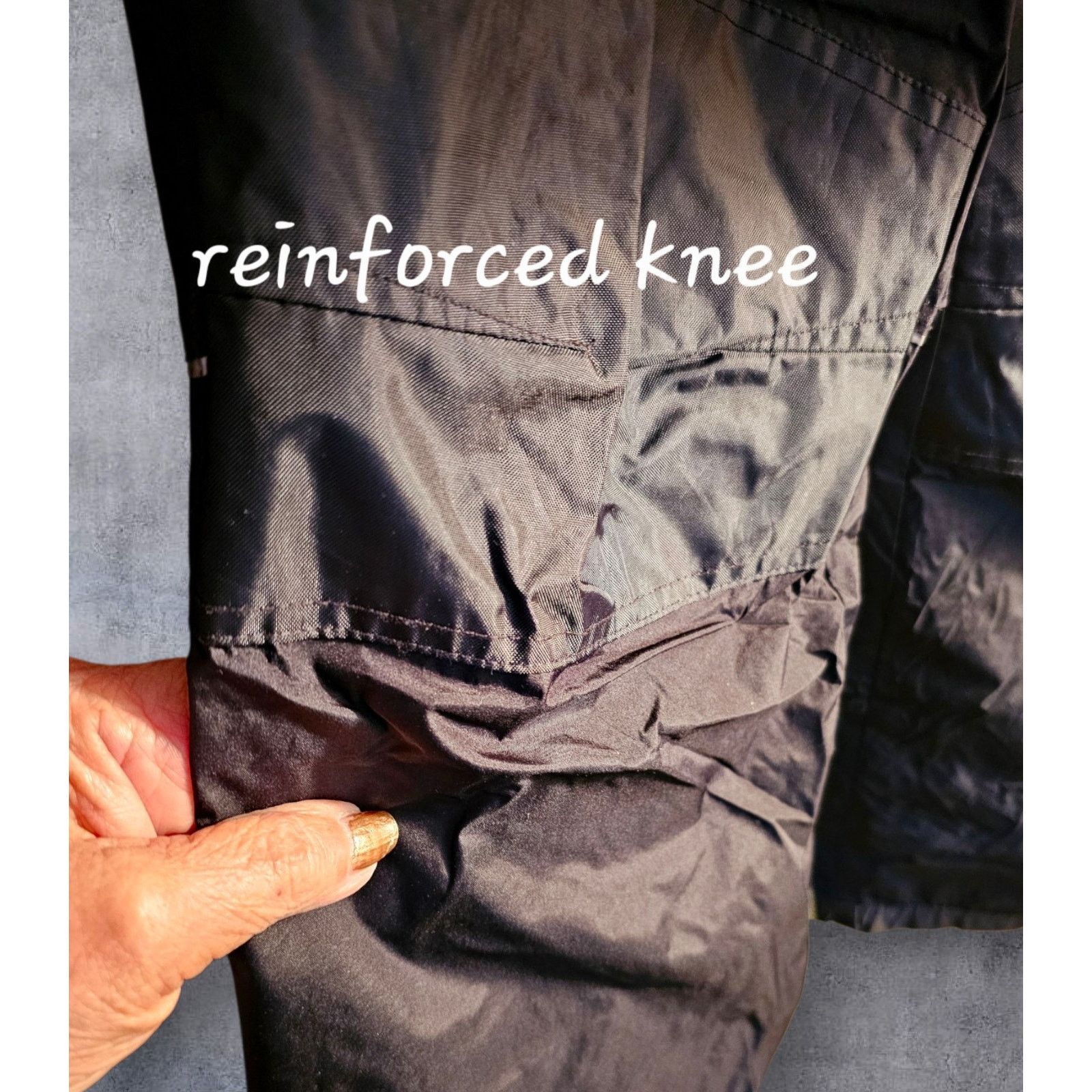 Other Ladies Black Insulated Ski Snowboard Pants Sz M Elast Waist Size 32" / US 10 / IT 46 - 4 Thumbnail
