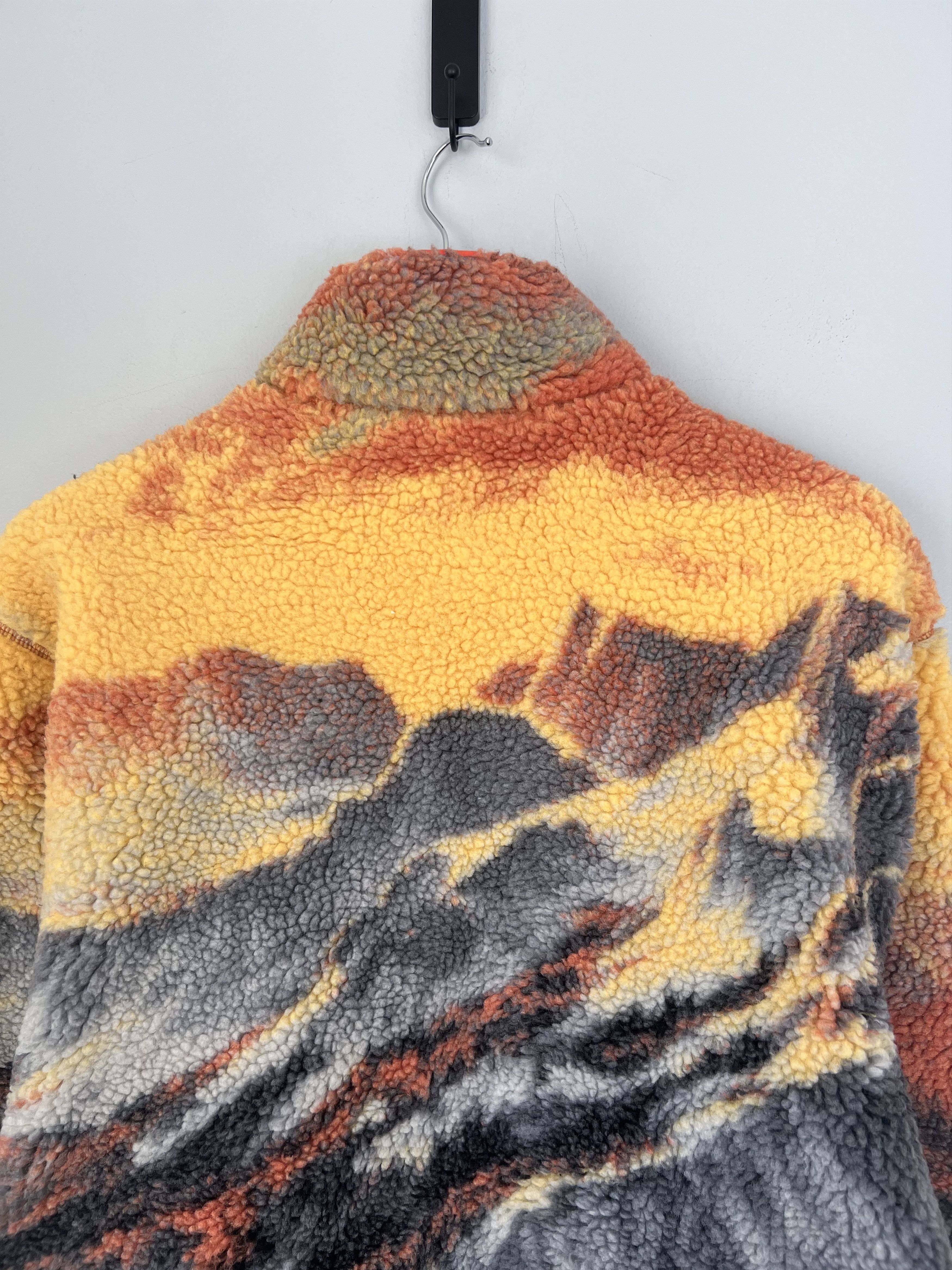 Palace Palace Appalachia Funnel Neck Fleece Jacket in Orange Size US L / EU 52-54 / 3 - 7 Thumbnail