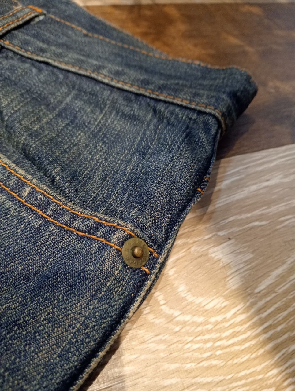 Morgan Homme MORGAN HOMME ANKLE ZIP BLUE DENIM JEANS Size US 32 / EU 48 - 6 Thumbnail