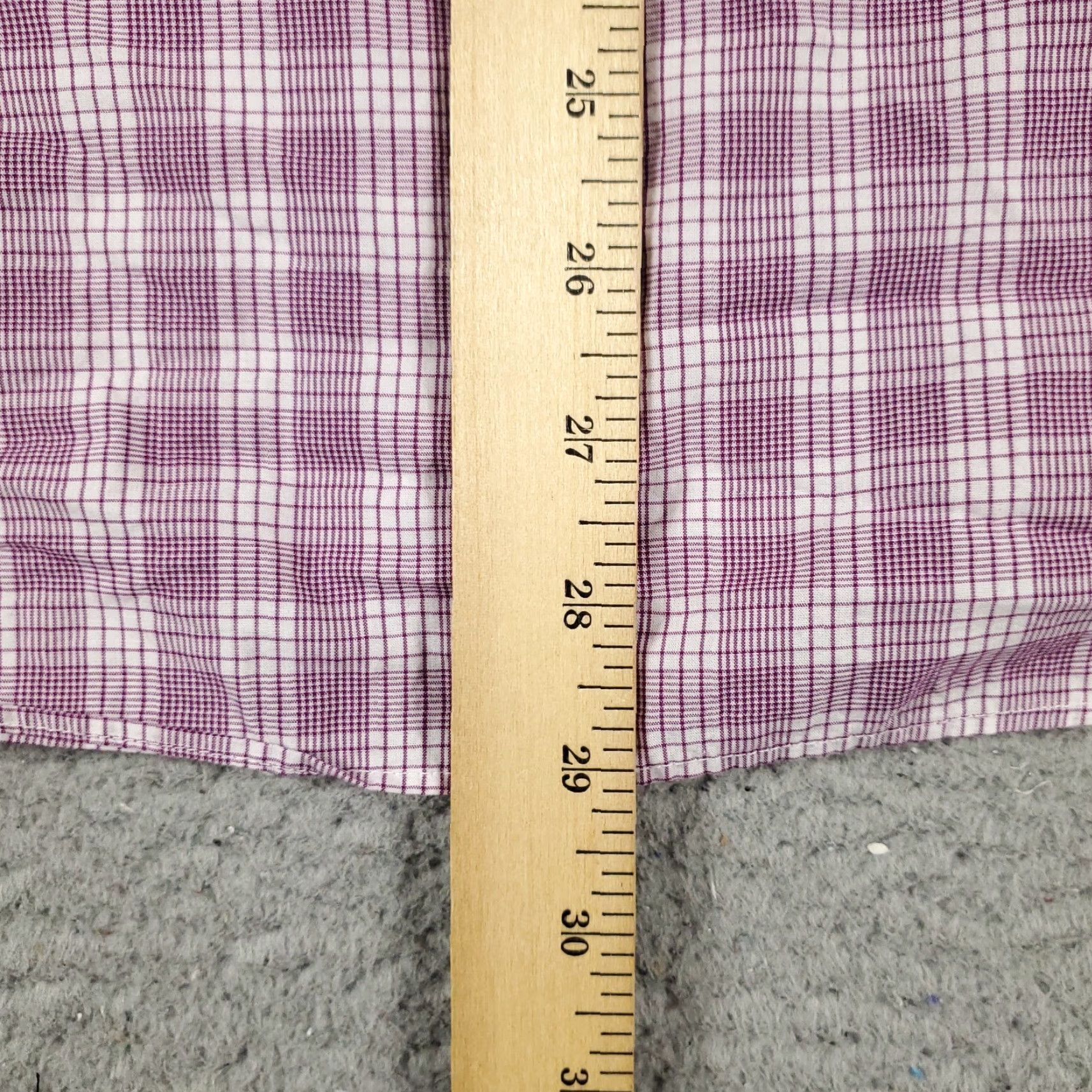 Bonobos VINTAGE Bonobos Shirt Mens Large Purple Plaid Button-Up Long Sleeve Size US L / EU 52-54 / 3 - 4 Thumbnail