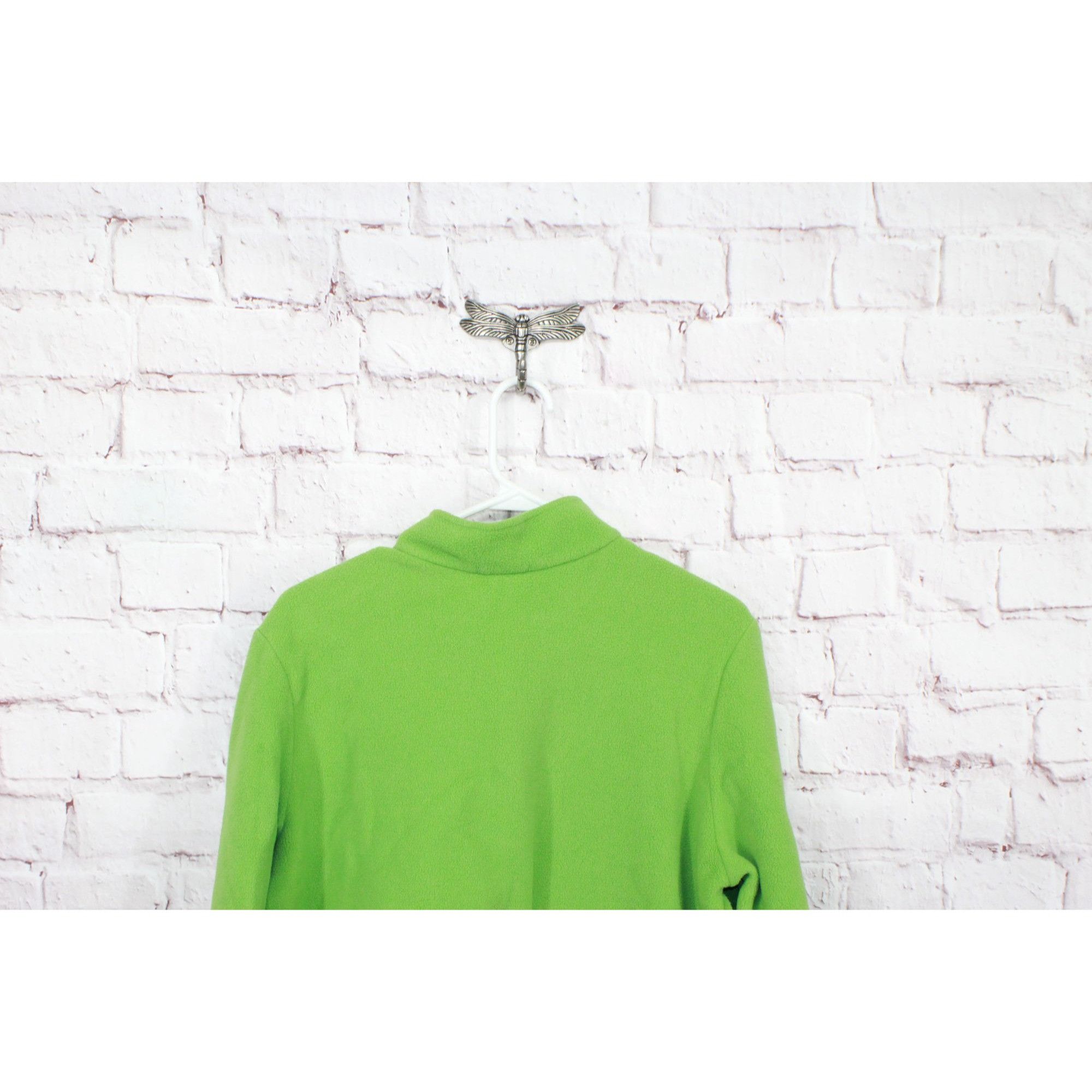 L.L. Bean LL Bean Women's Sweater Fleece Quarter Zip Pullover Size XL / US 12-14 / IT 48-50 - 4 Thumbnail