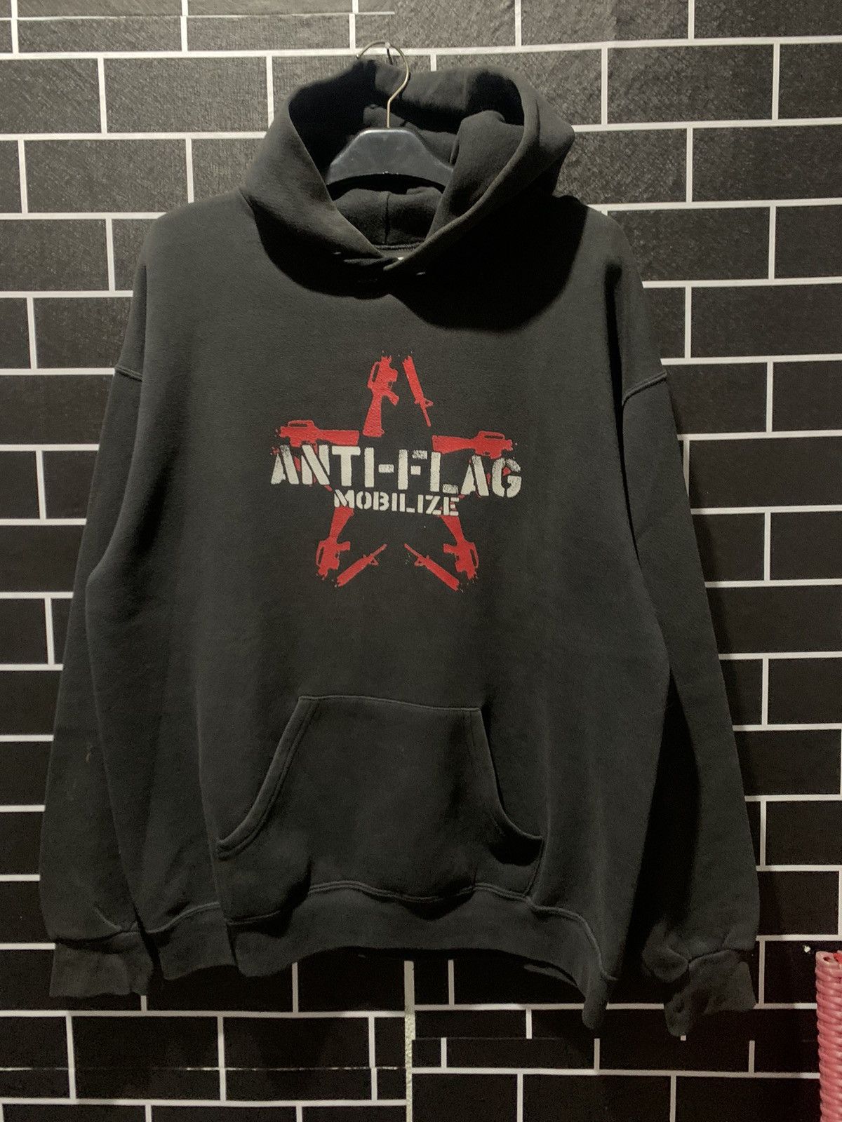 Anti discount flag hoodie