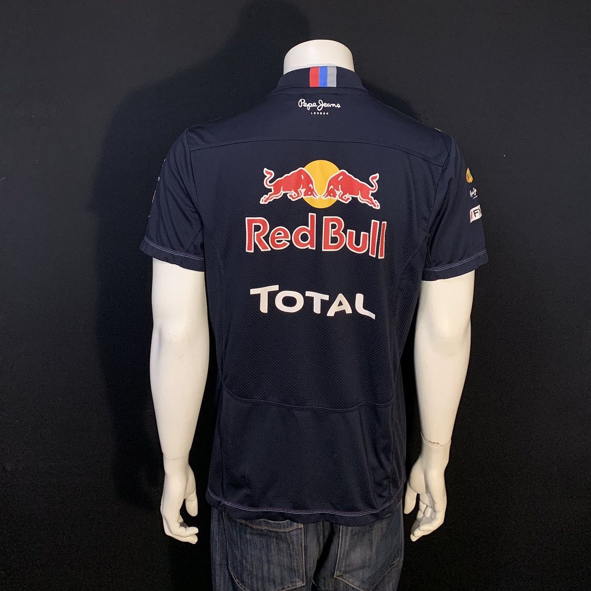 Red Bull Infiniti Red Bull racing zip Pepe jeans polo jersey shirt Size US L / EU 52-54 / 3 - 2 Thumbnail