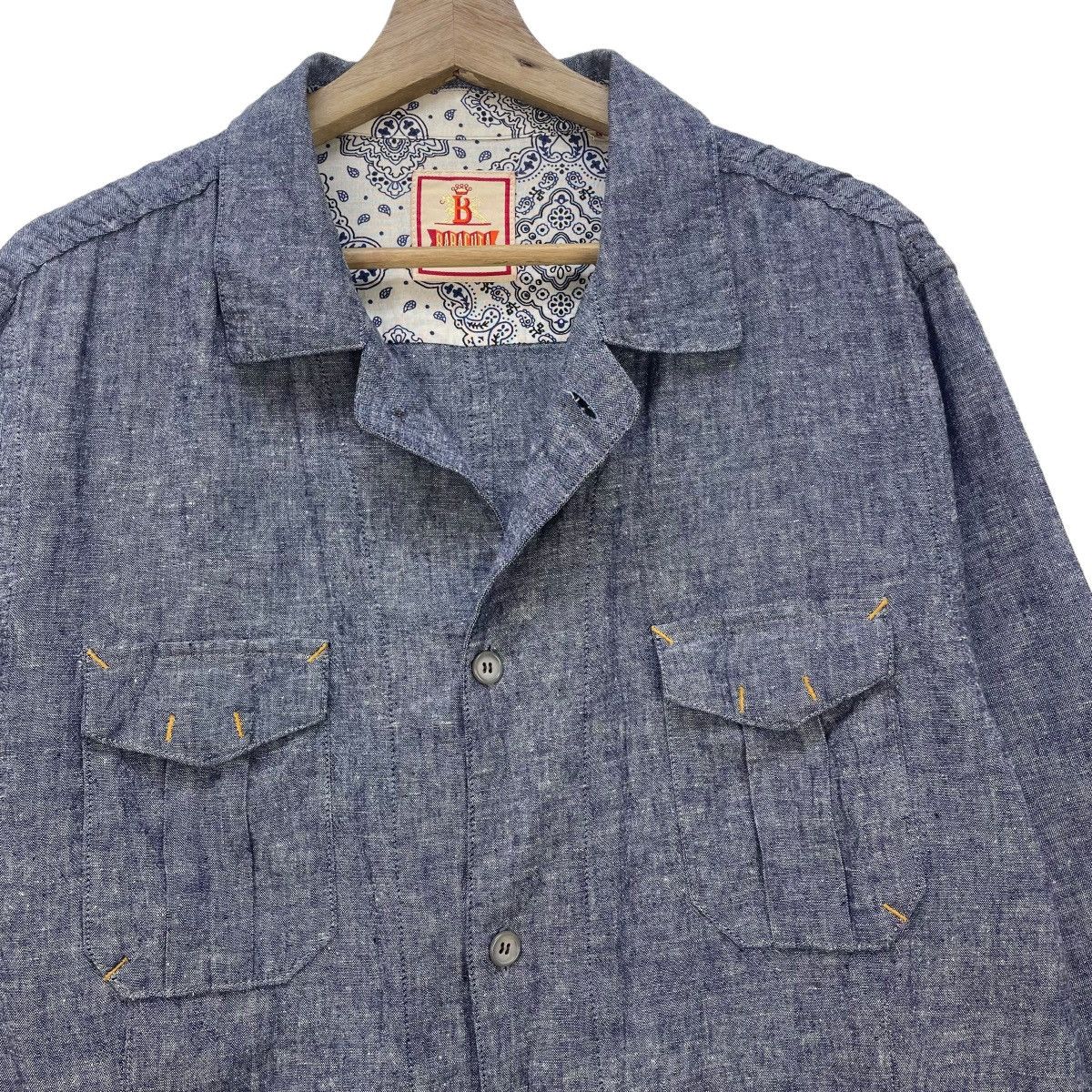 Baracuta 🔥Vintage Baracuta Shirt Button Up Long Sleeve Paisleys Size US M / EU 48-50 / 2 - 4 Thumbnail