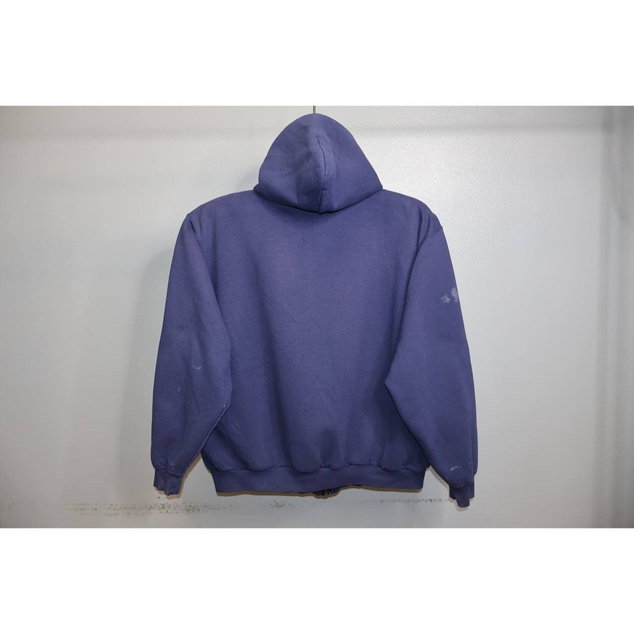 Carhartt Vtg Carhartt Workwear Jacket Navy Full Zip K129 Thermal Size US XXL / EU 58 / 5 - 2 Thumbnail