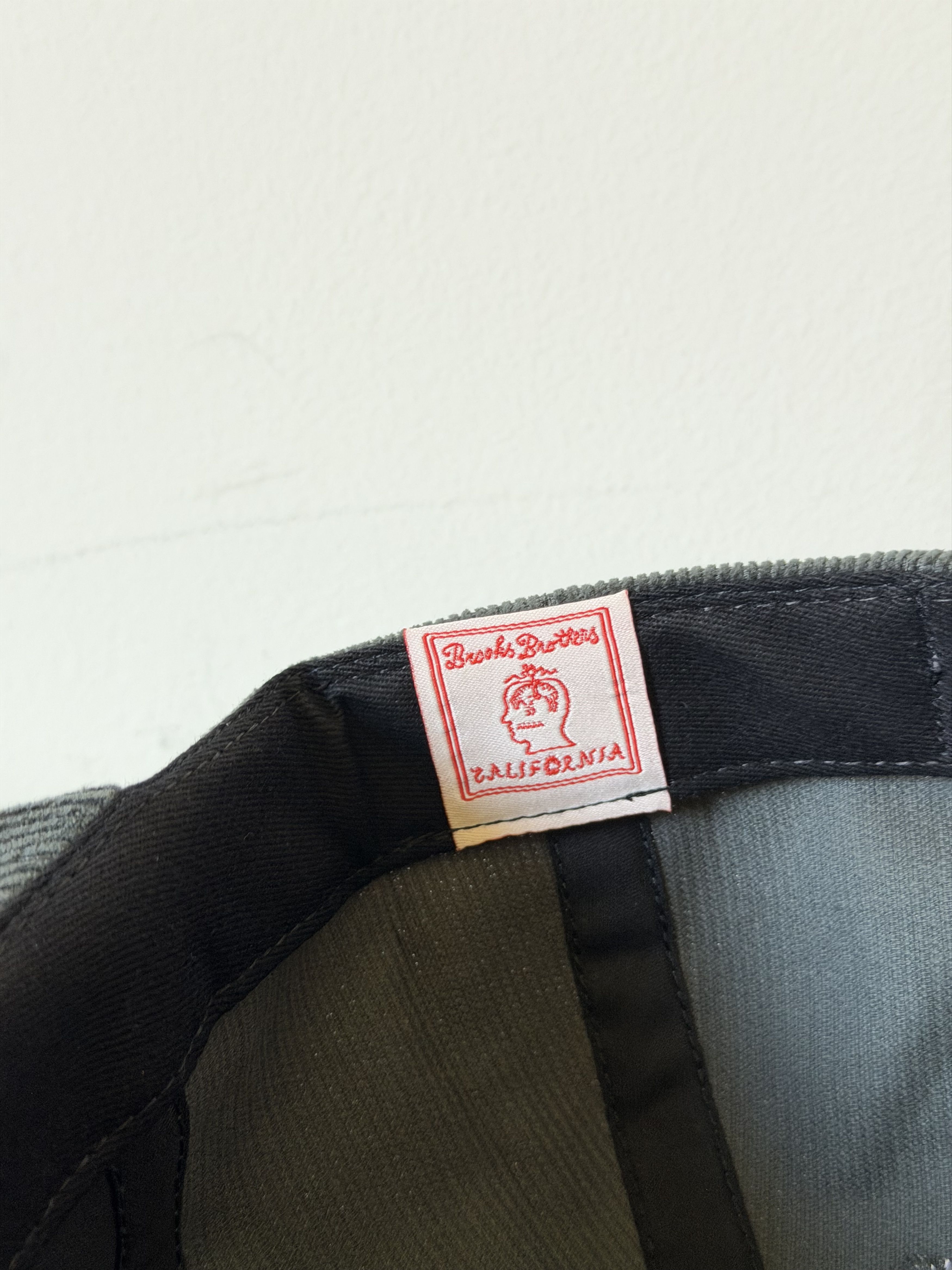 Brain Dead Brain Dead Brooks Brothers California Corduory Hat in Gray Size ONE SIZE - 6 Thumbnail