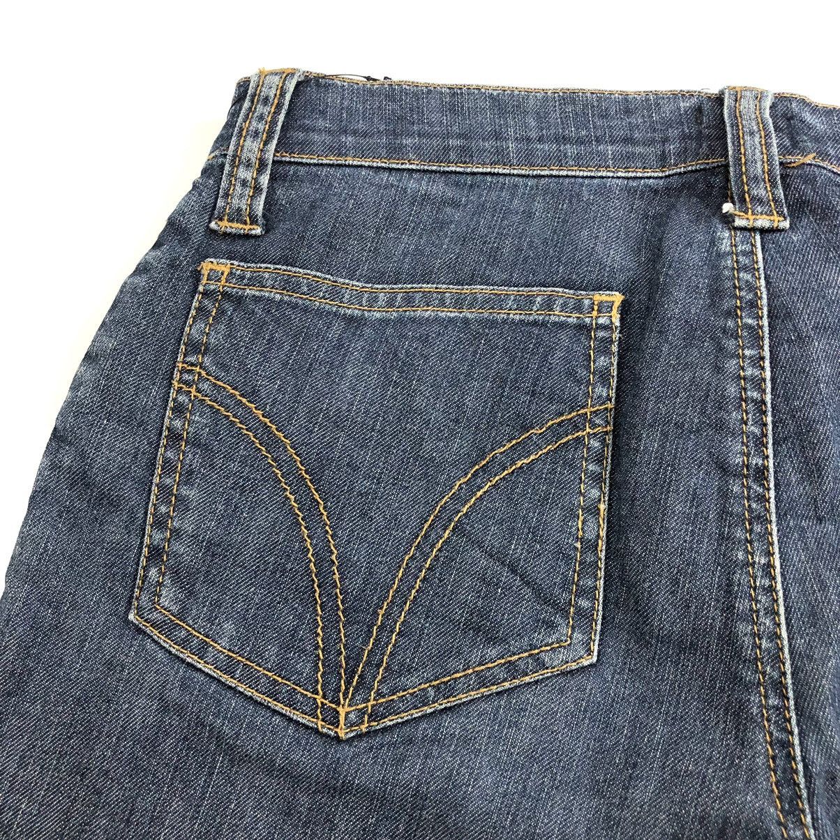 Designer × Dolce & Gabbana × Vintage Vintage Dolce & Gabbana Studded Boot Cut Flared Jeans Size US 27 - 4 Thumbnail