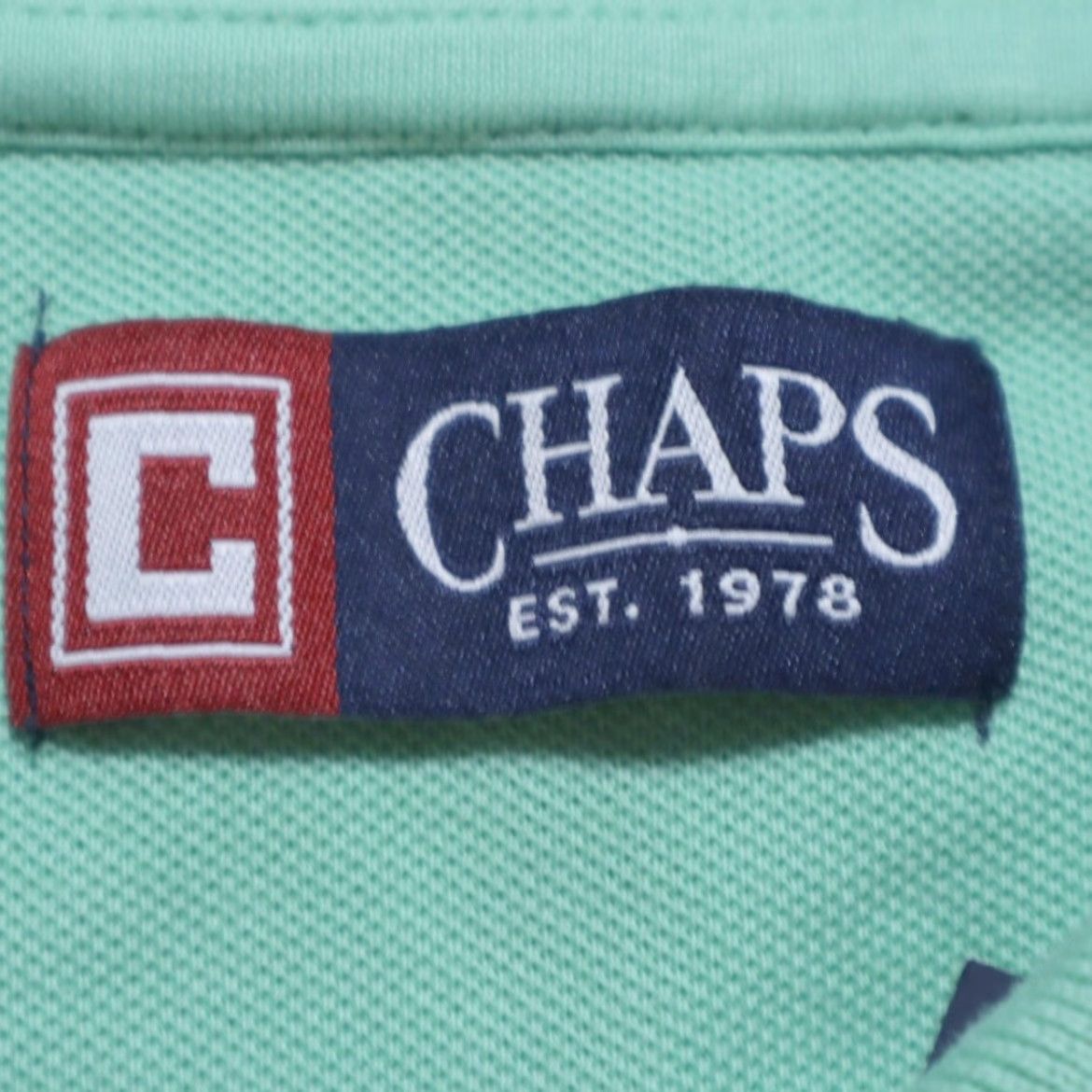 Chaps Chaps Polo Shirt Green 2XL Men Classic Jersey Cotton Solid Shirt Size US XXL / EU 58 / 5 - 5 Thumbnail