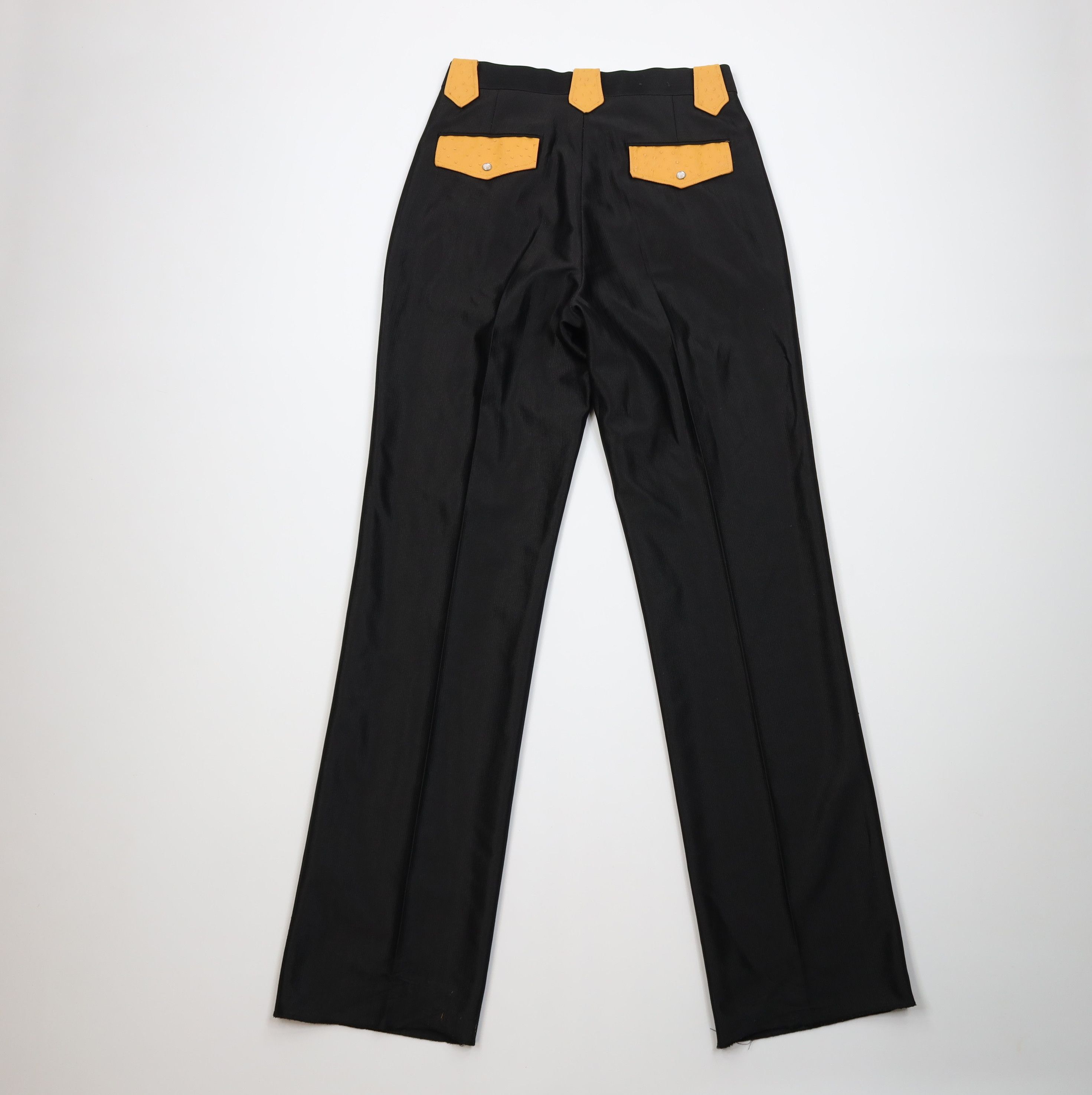 Vintage Vintage 90s Streetwear Trim Wide Leg Western Cowboy Pants Size US 30 / EU 46 - 8 Thumbnail