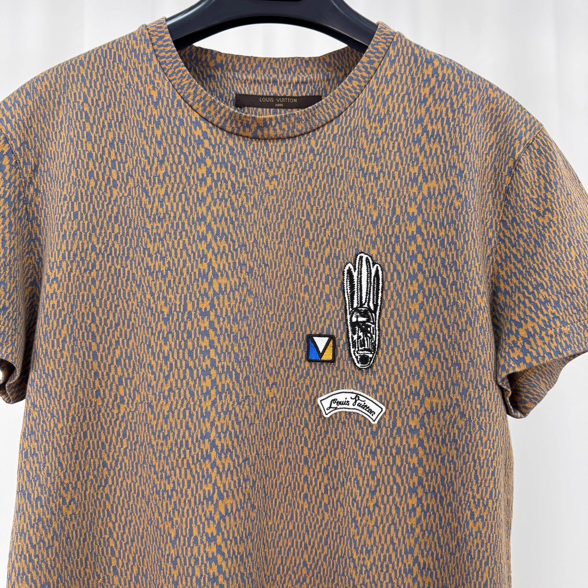 Louis Vuitton LV Embroidered Logo SS Tee XXS 99 New Size US XXS / EU 40 - 3 Thumbnail