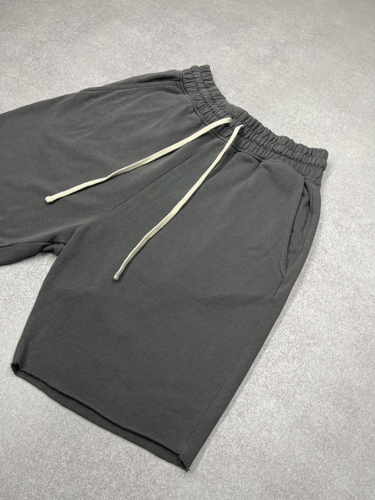 Allsaints Mens AllSaints Helix Sweat Shorts Grey Essentials Style Size US 30 / EU 46 - 3 Thumbnail