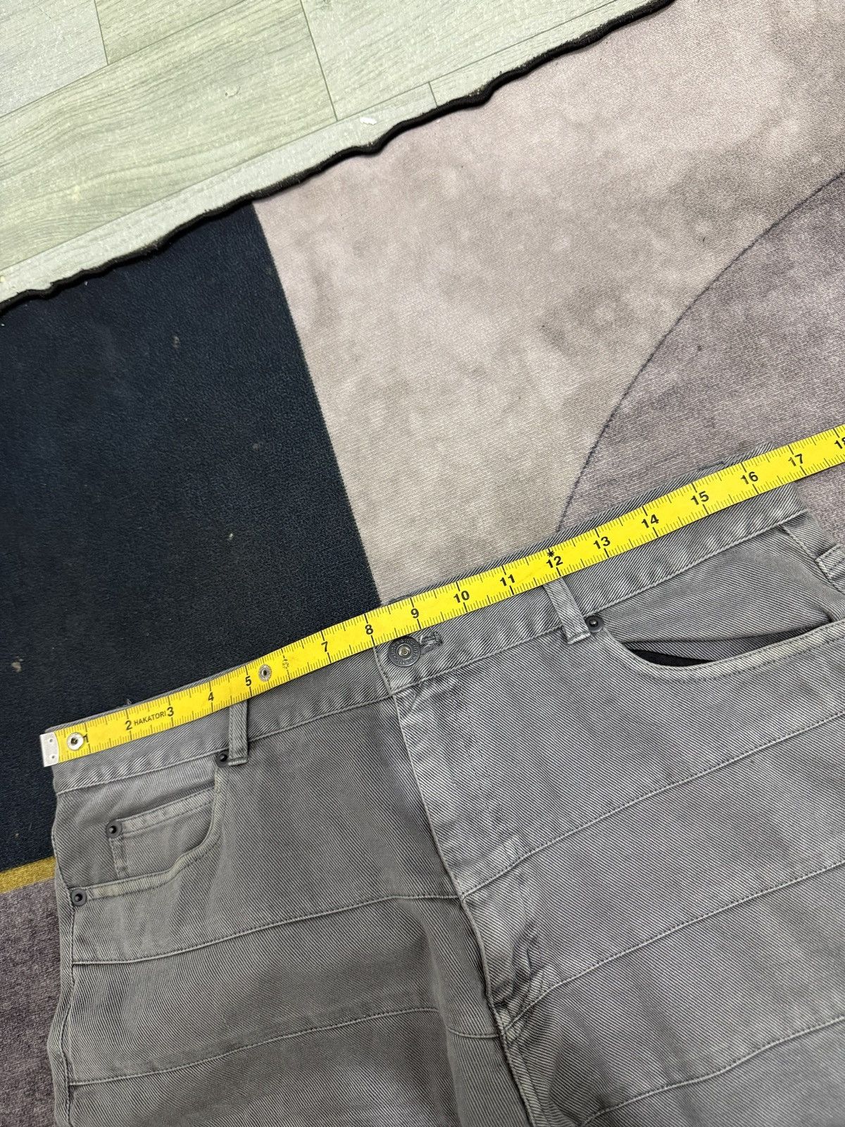 In The Attic IN THE ATTIC CUT AND PASTE DENIM PANTS Size US 33 - 8 Thumbnail