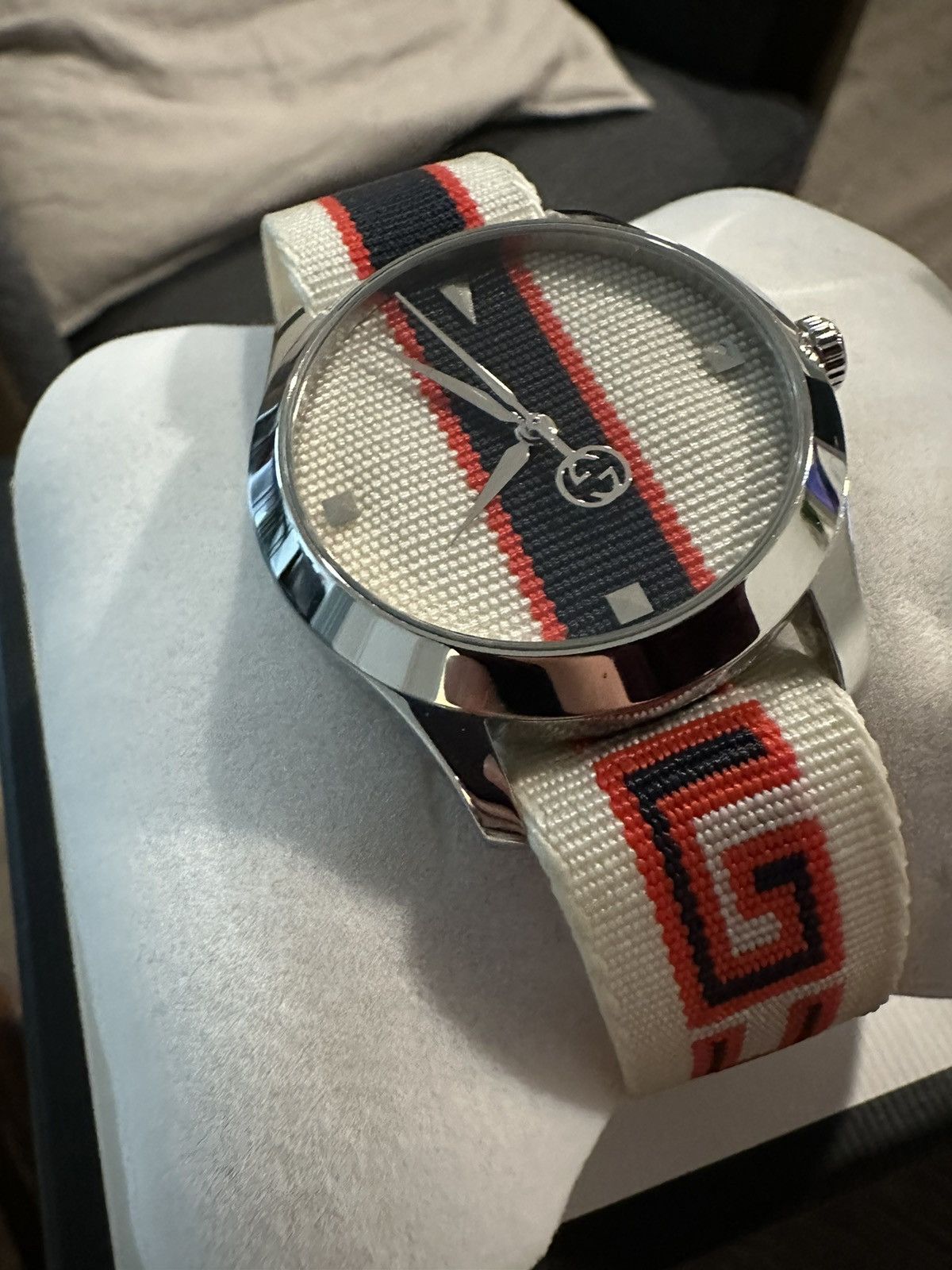 Gucci Gucci Unisex Nylon Watch Size ONE SIZE - 3 Thumbnail