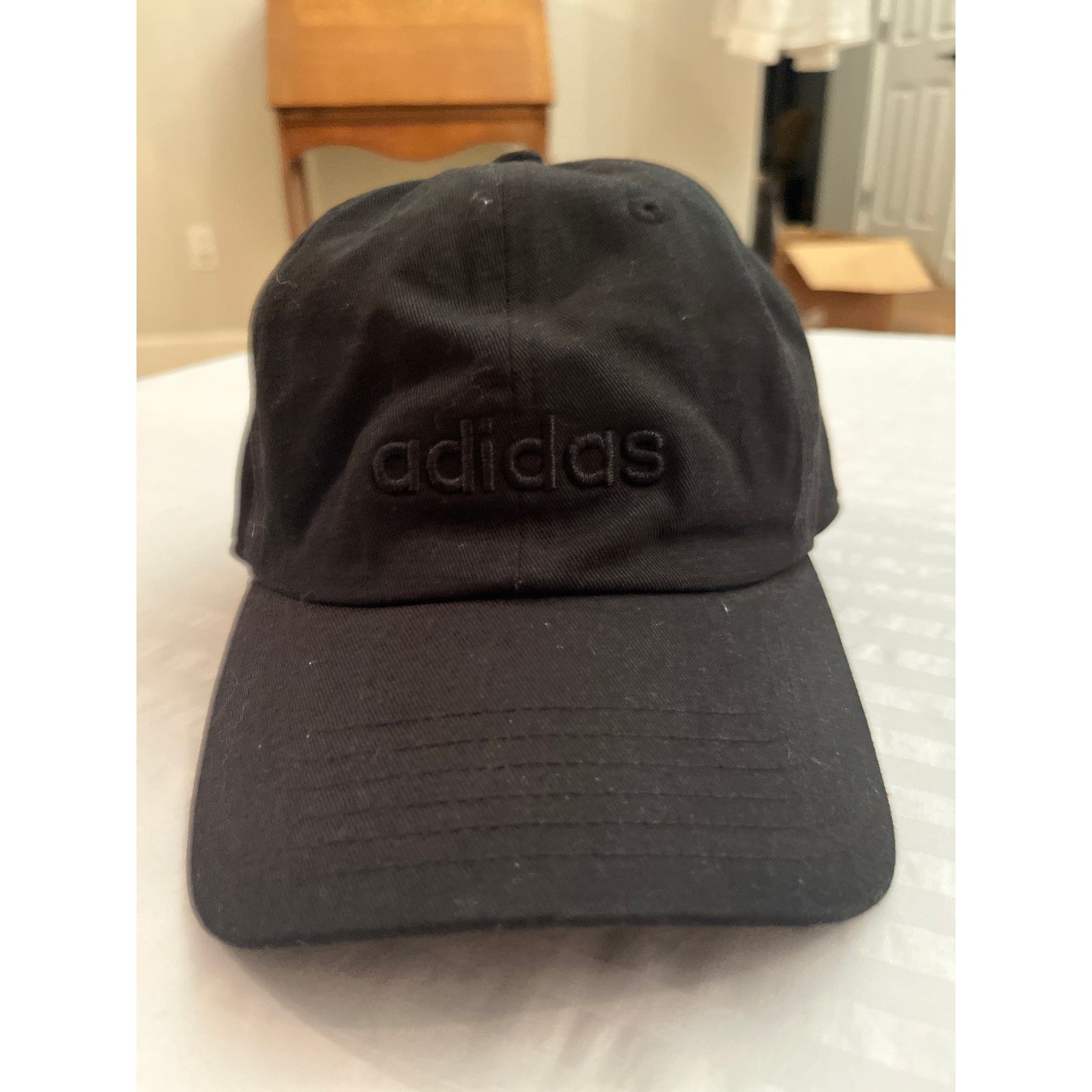 Adidas adidas Relaxed Performance Strapback Hat Black Tonal Size ONE SIZE - 1 Thumbnail