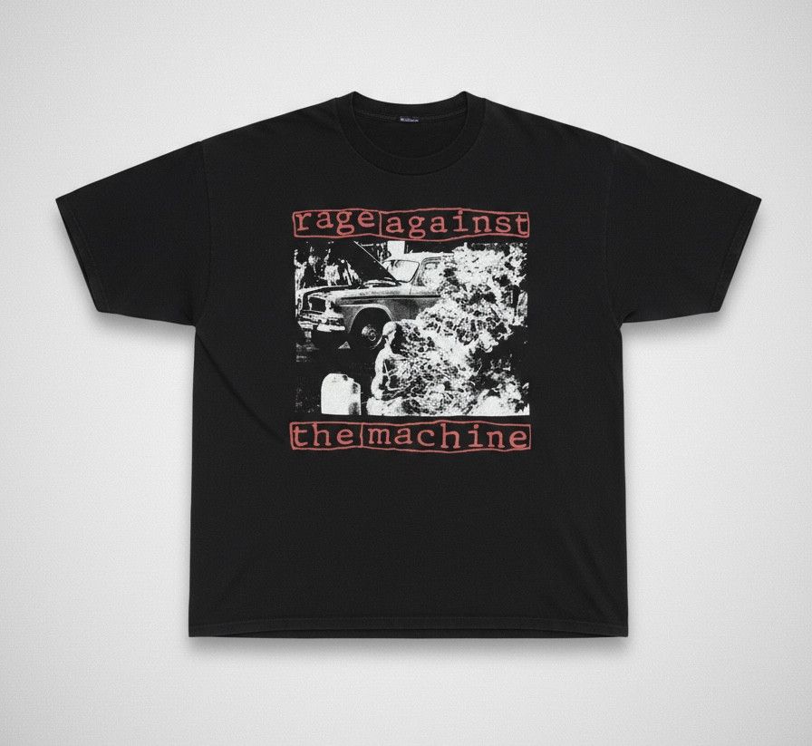 Other Y2K Retro Rage Against Machine High Quality Black T-Shirt Size US S / EU 44-46 / 1 - 1 Thumbnail