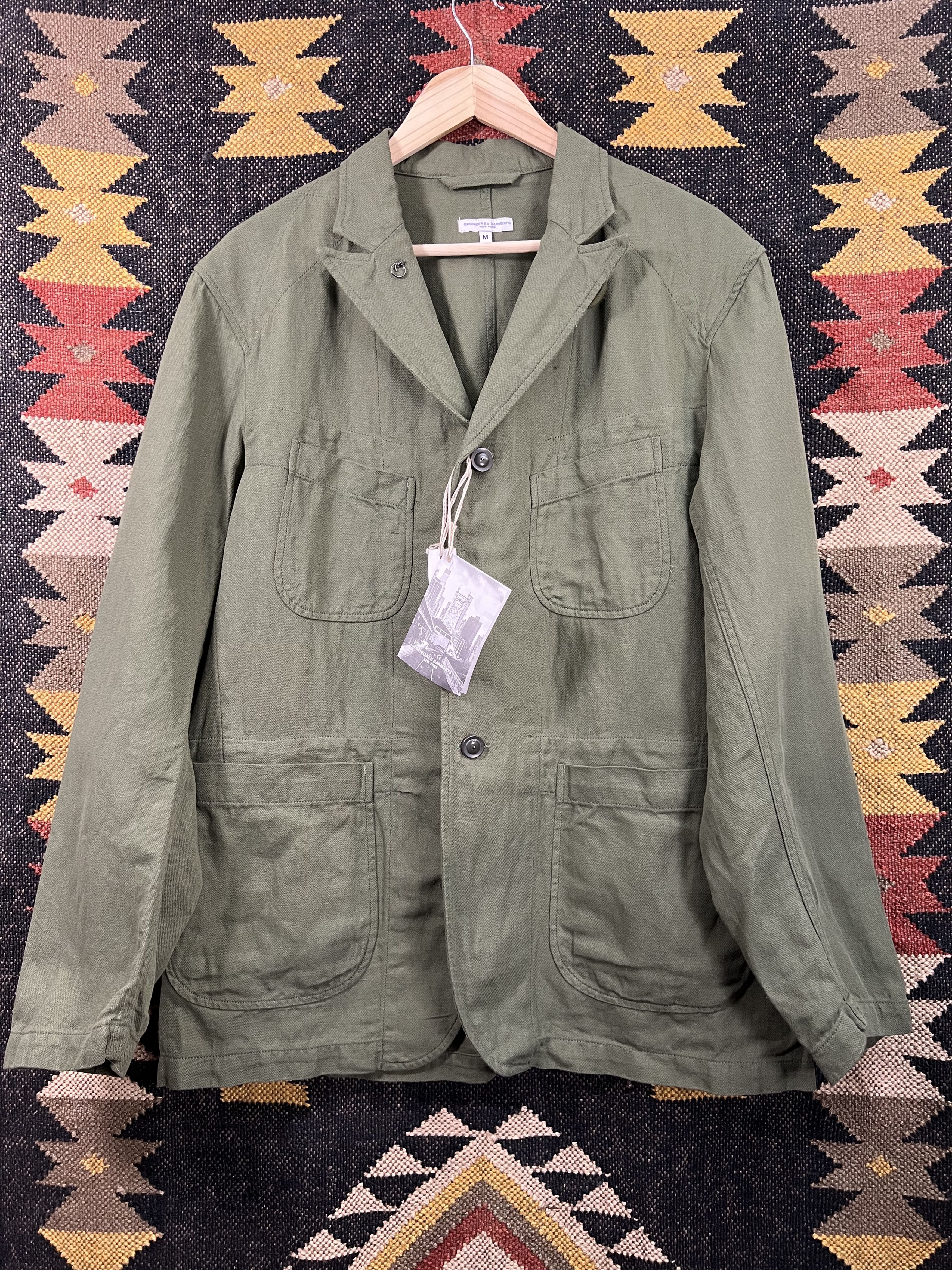Engineered Garments Olive Ripstop Bedford Jacket | Grailed