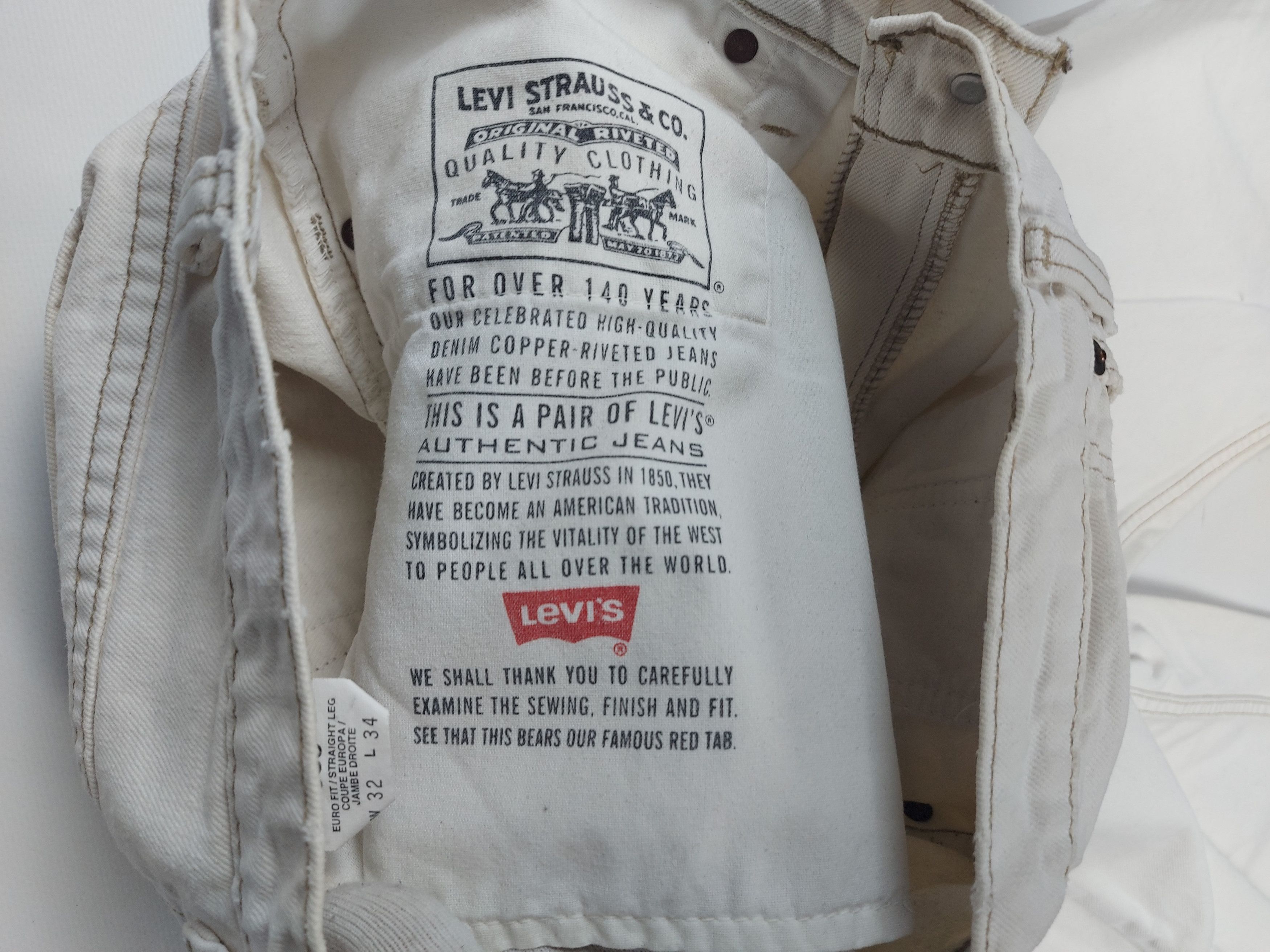 Levi's × Levi's Vintage Clothing × Vintage Vintage Levis made in Canada 535 Size US 32 / EU 48 - 7 Thumbnail