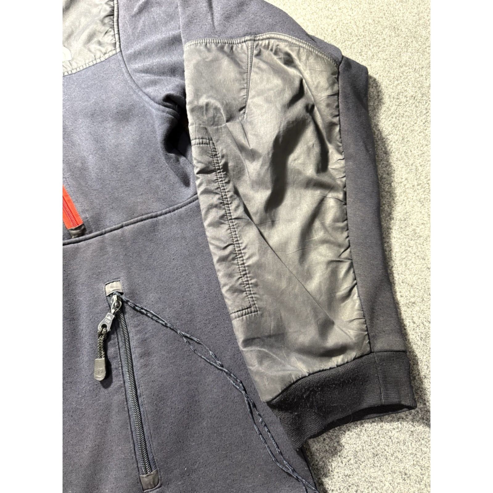 The North Face VINTAGE The North Face Steep Tech Jacket 3XL Blue Mens Windbreaker Fleece Hooded Pockets Zipper 90s 2000s Outdoor Ski Snowboard Hiking Size US XXL / EU 58 / 5 - 7 Thumbnail