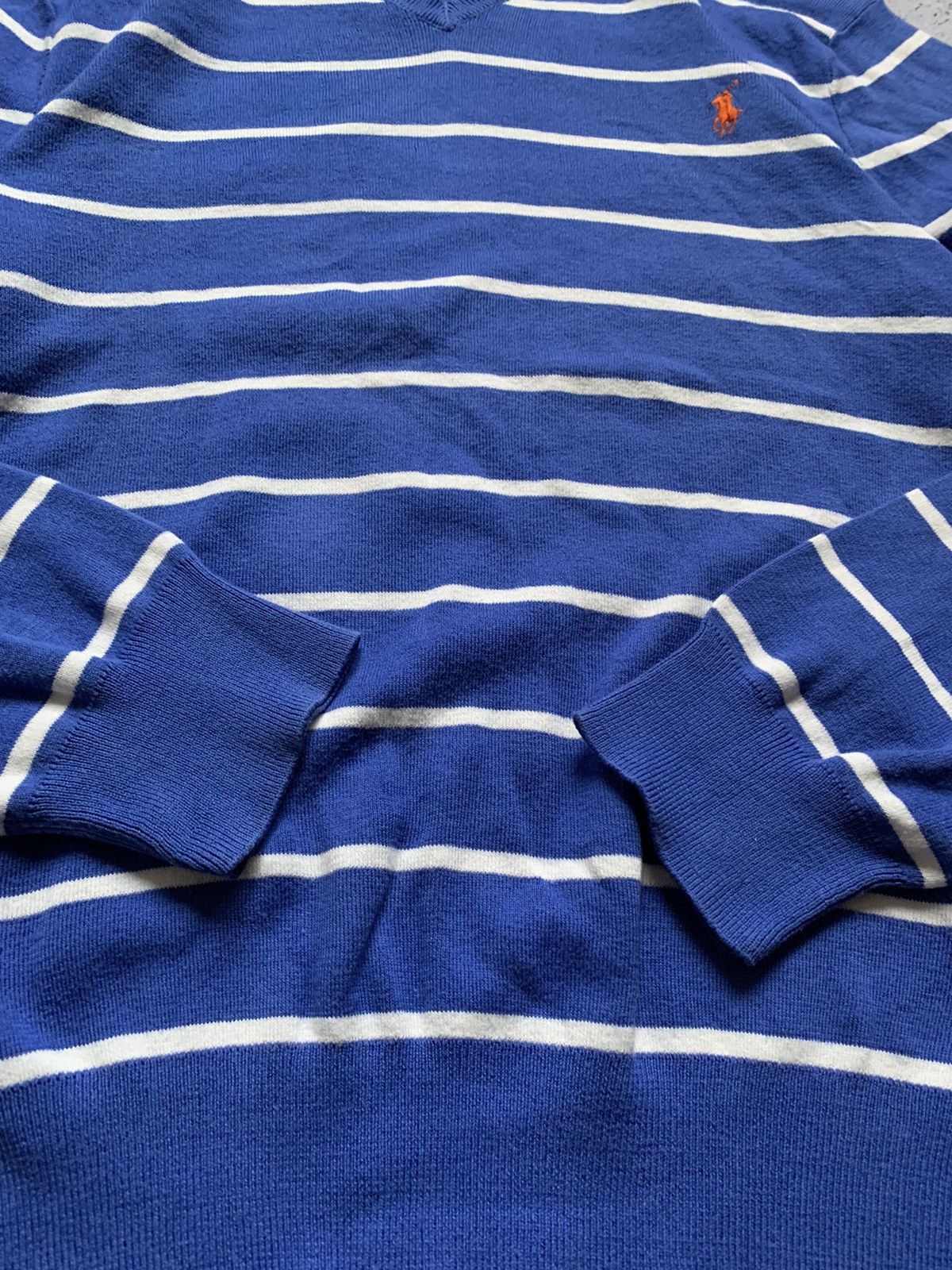 Ralph Lauren Vintage Polo Ralph Lauren Striped Sweater Y2K USA Size US L / EU 52-54 / 3 - 3 Thumbnail