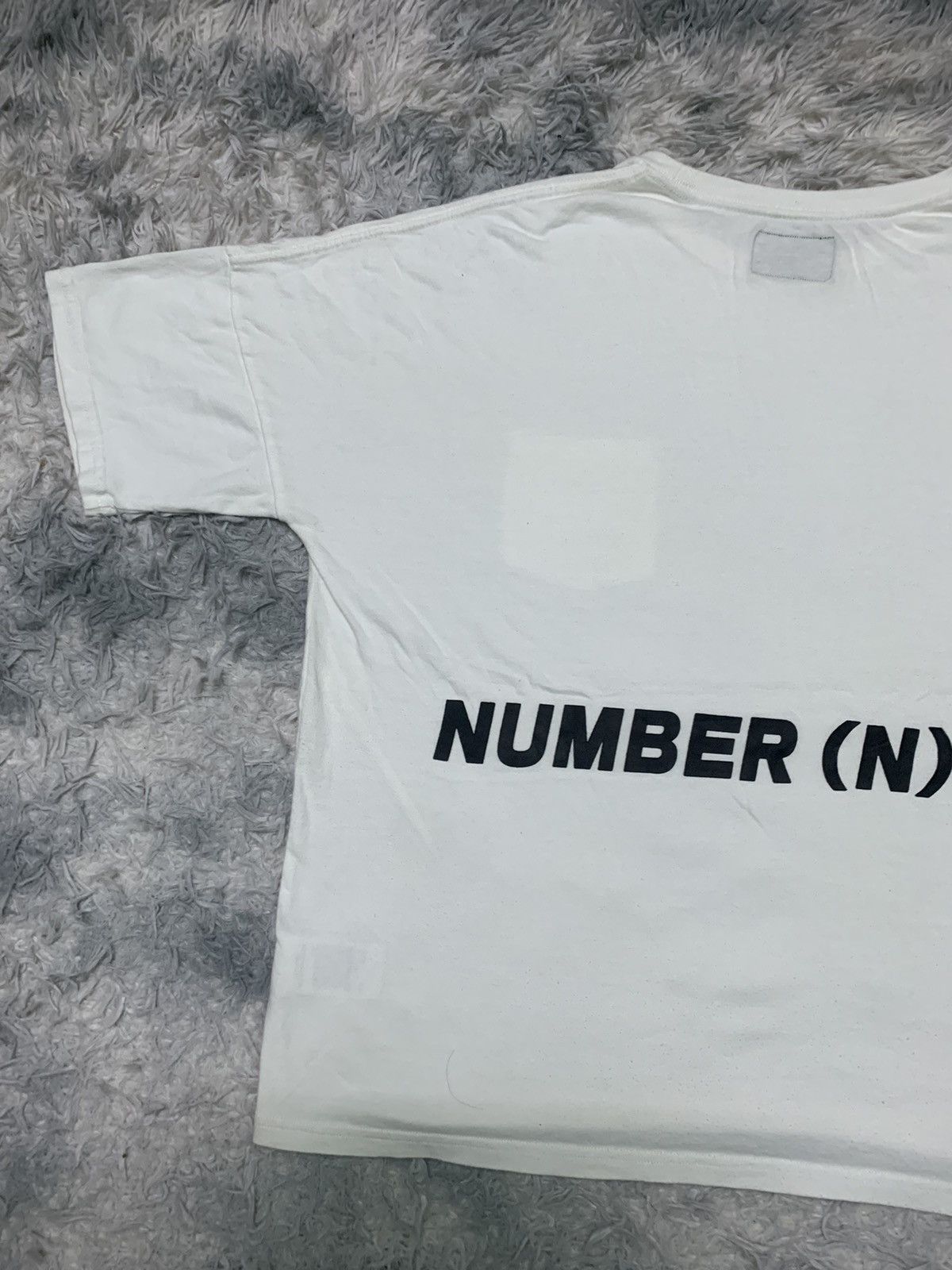 Number (N)ine NUMBER (N)INE SINGLE POCKET T SPELL OUT ON BACK Size US L / EU 52-54 / 3 - 9 Thumbnail