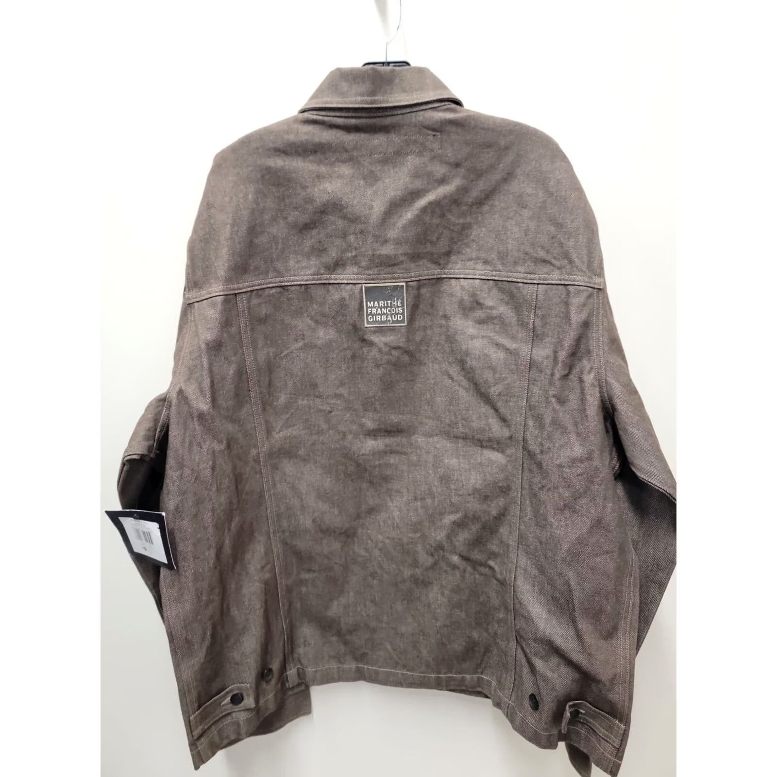 Vintage VINTAGE Marithe + Francois Girbaud Jacket Mens Trucker Denim Brown 2XL NWT Casual Size US XL / EU 56 / 4 - 7 Thumbnail