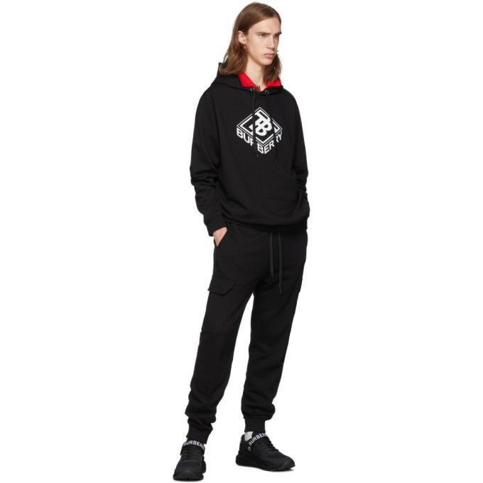 Burberry New Burberry Black TB Logo Hoodie Size US M / EU 48-50 / 2 - 6 Thumbnail