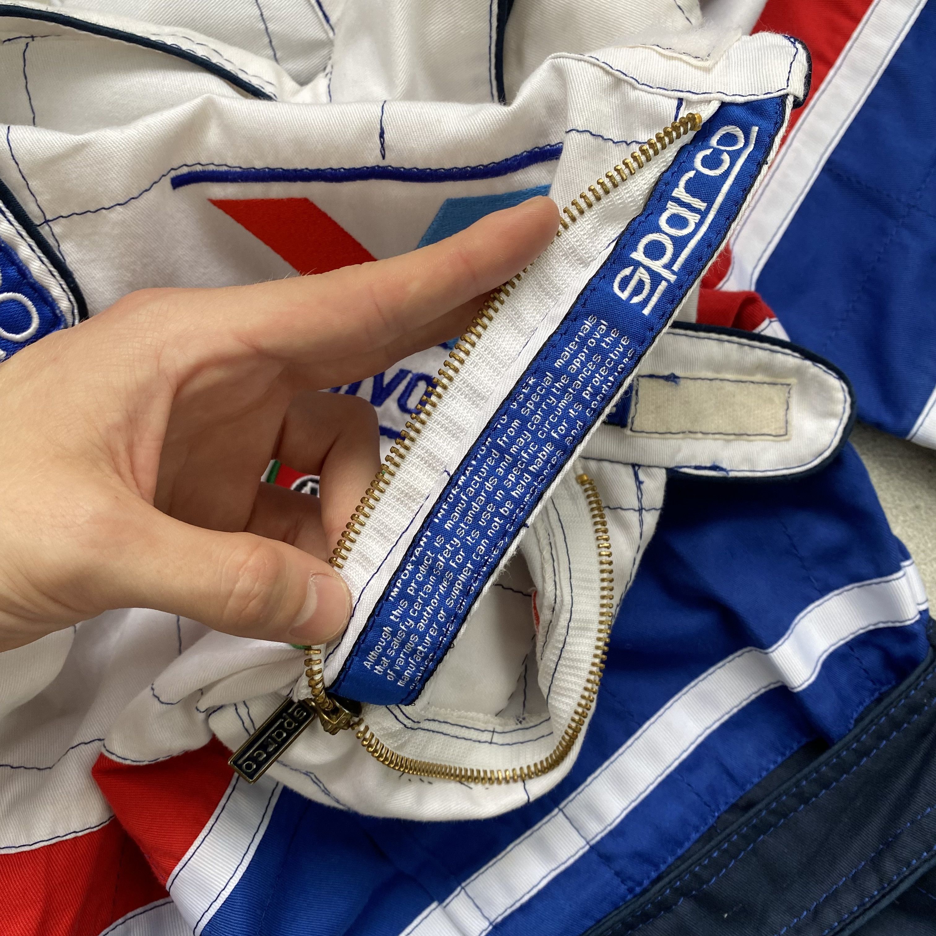 Ford × Formula 1 Vintage 90s SPARCO Valvoline Replica Ford Mondeo Suit Size US 30 / EU 46 - 10 Thumbnail