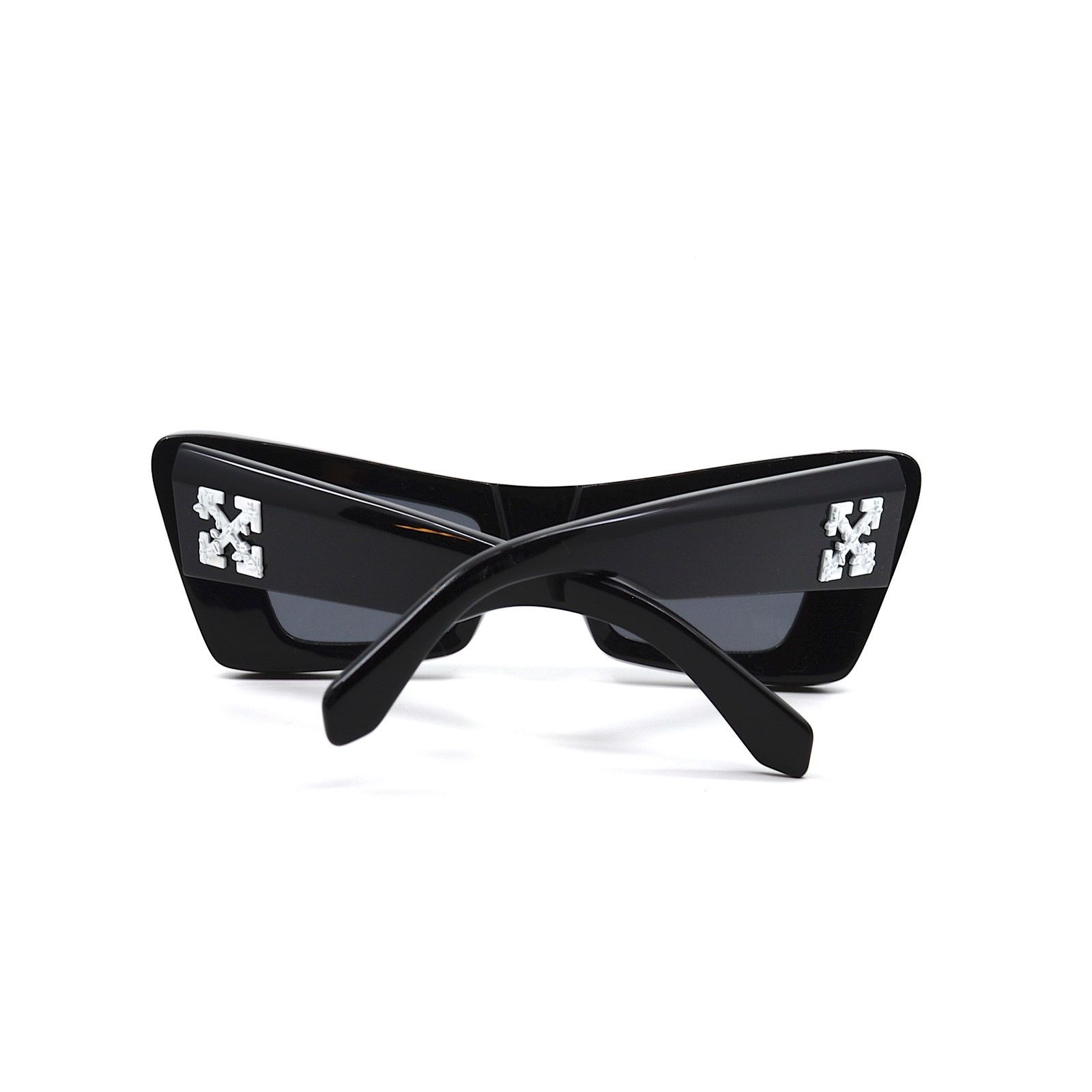 Off-White NEW! OFF-WHITE ACCRA OER1027 1007 BLACK GREY SUNGLASSES Size ONE SIZE - 7 Thumbnail