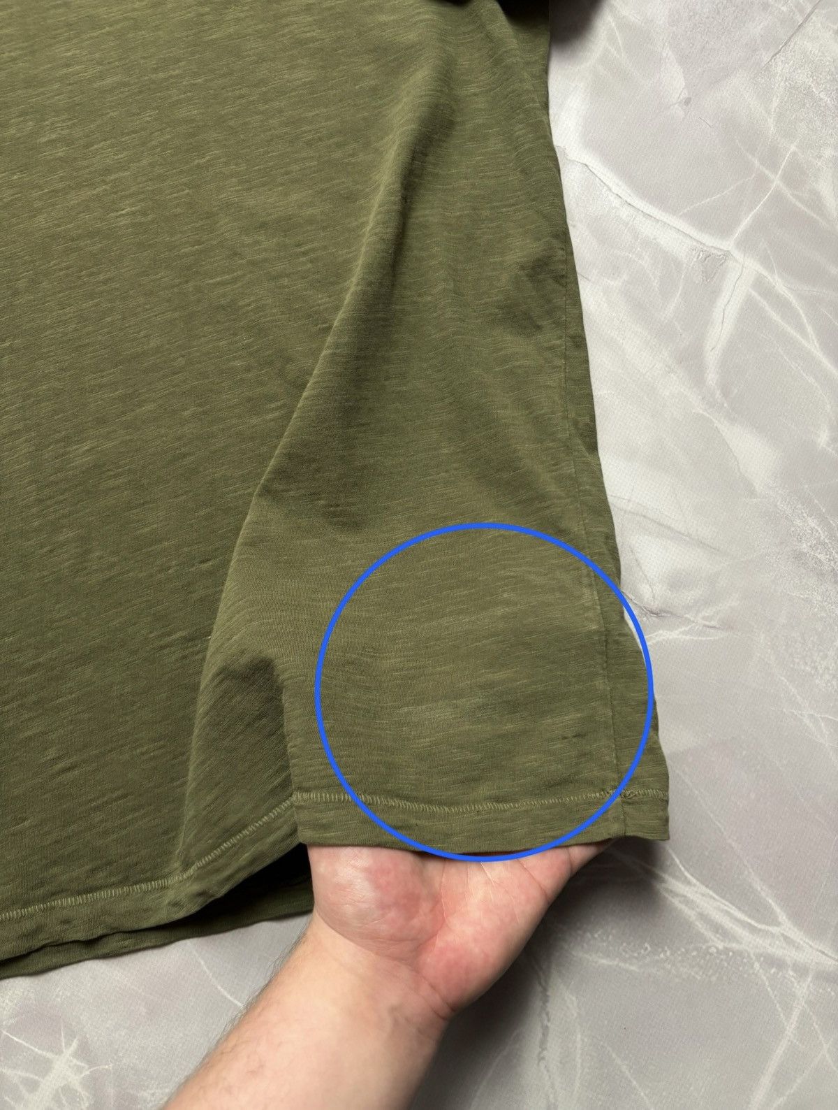 Johnson Motors Johnson Motors Blank Crew Neck Basic T-Shirt USA Made Olive Size US M / EU 48-50 / 2 - 5 Thumbnail