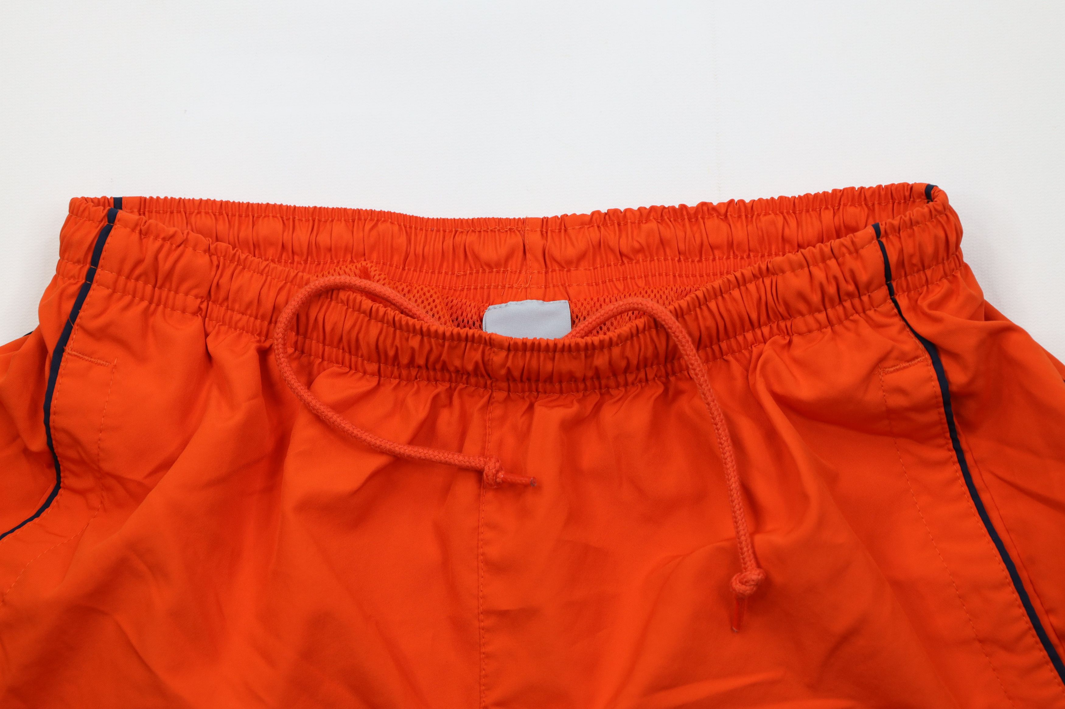 Nike Vintage Y2K Nike Mini Swoosh Lined Above Knee Shorts Orange Size US 32 / EU 48 - 2 Thumbnail