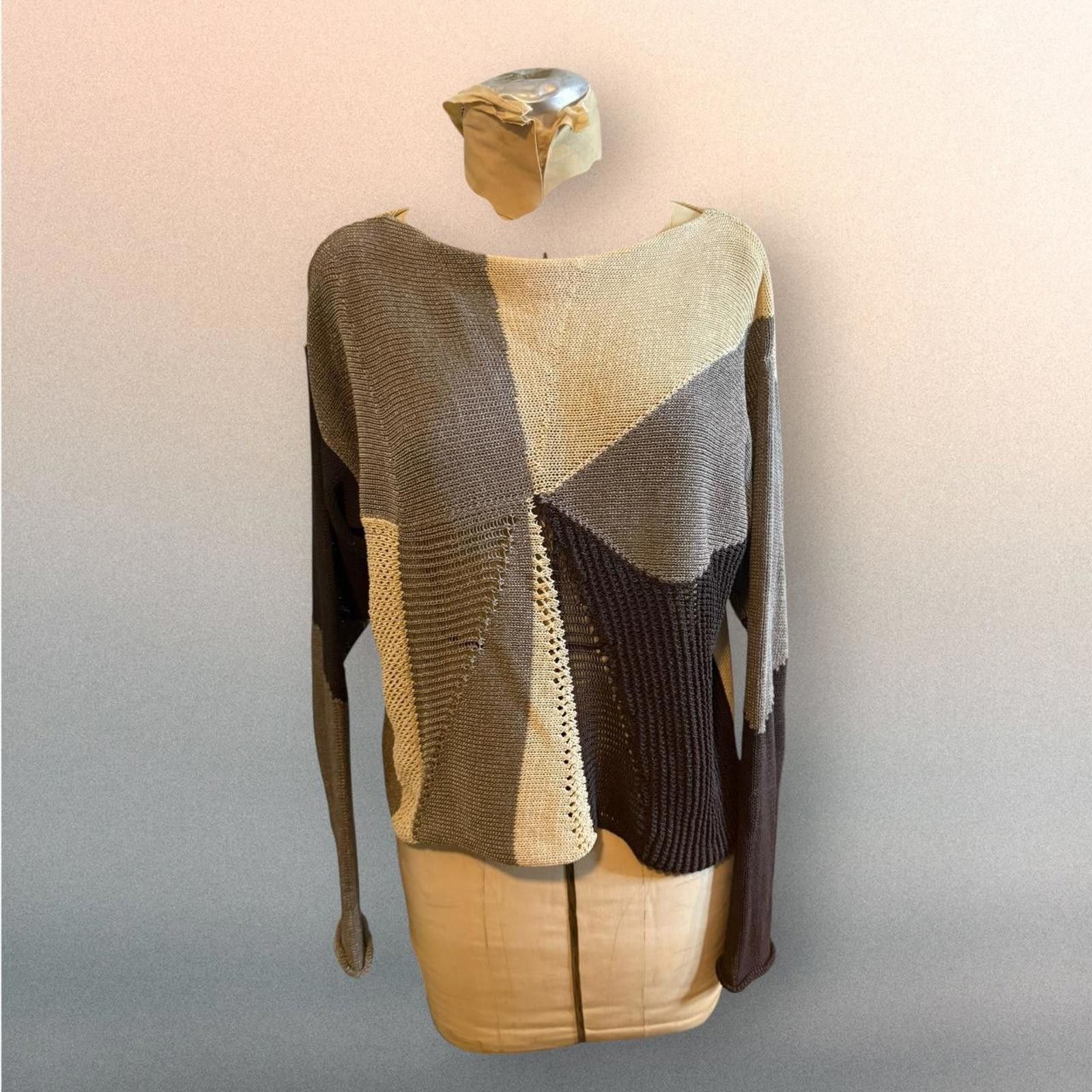 Sarah Pacini Sarah Pacini 90s Knit Sweater Size M Size M / US 6-8 / IT 42-44 - 1 Thumbnail