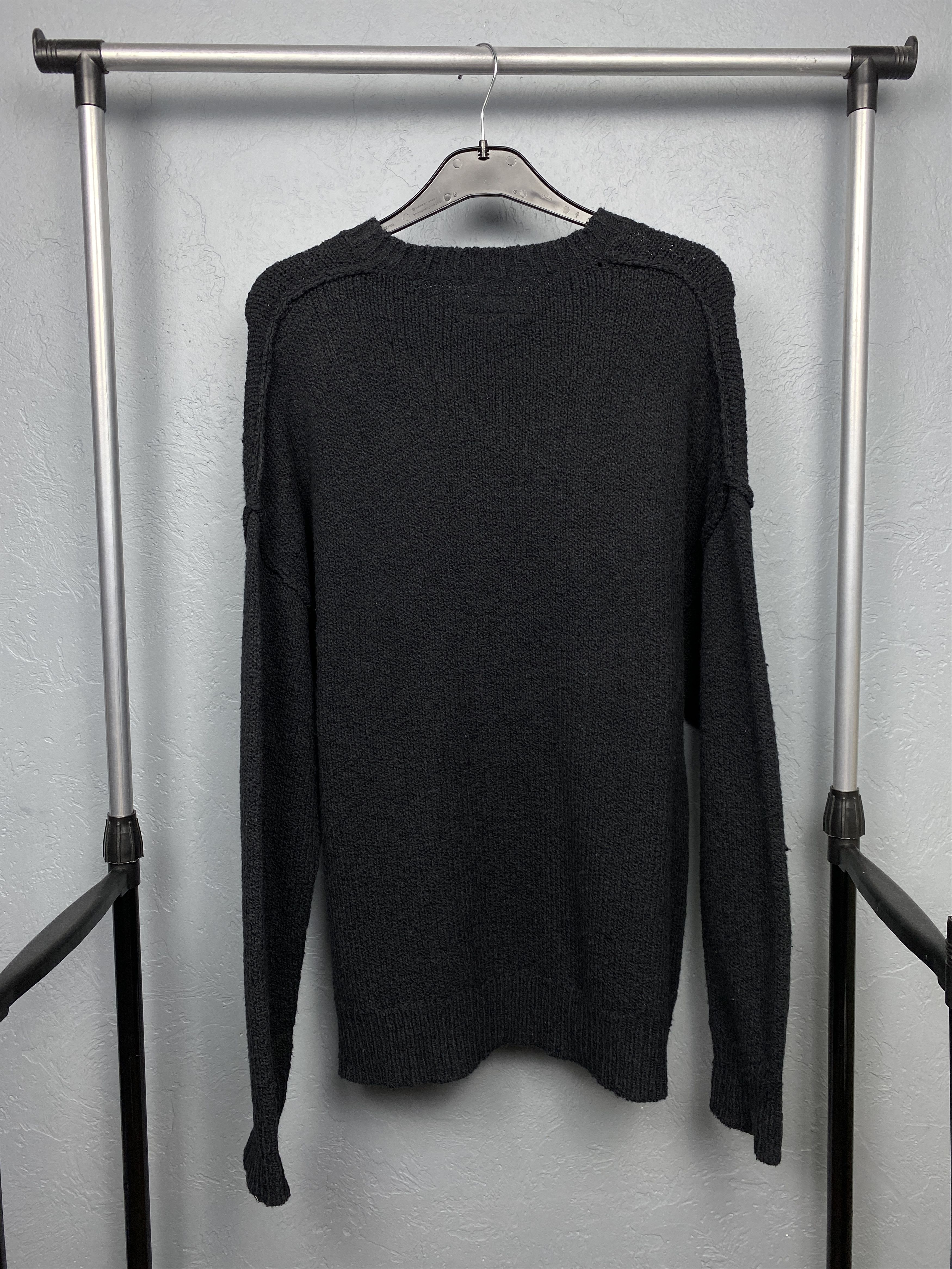 Allsaints Allsaints Mens Edge Crew Neck Knit Oversized Sweater Size US M / EU 48-50 / 2 - 5 Thumbnail