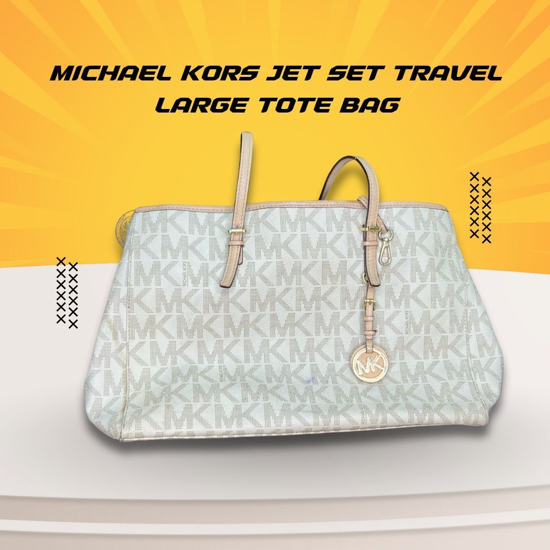 Michael Kors Michael Kors Jet Set Travel Large Tote Bag Size ONE SIZE - 1 Thumbnail