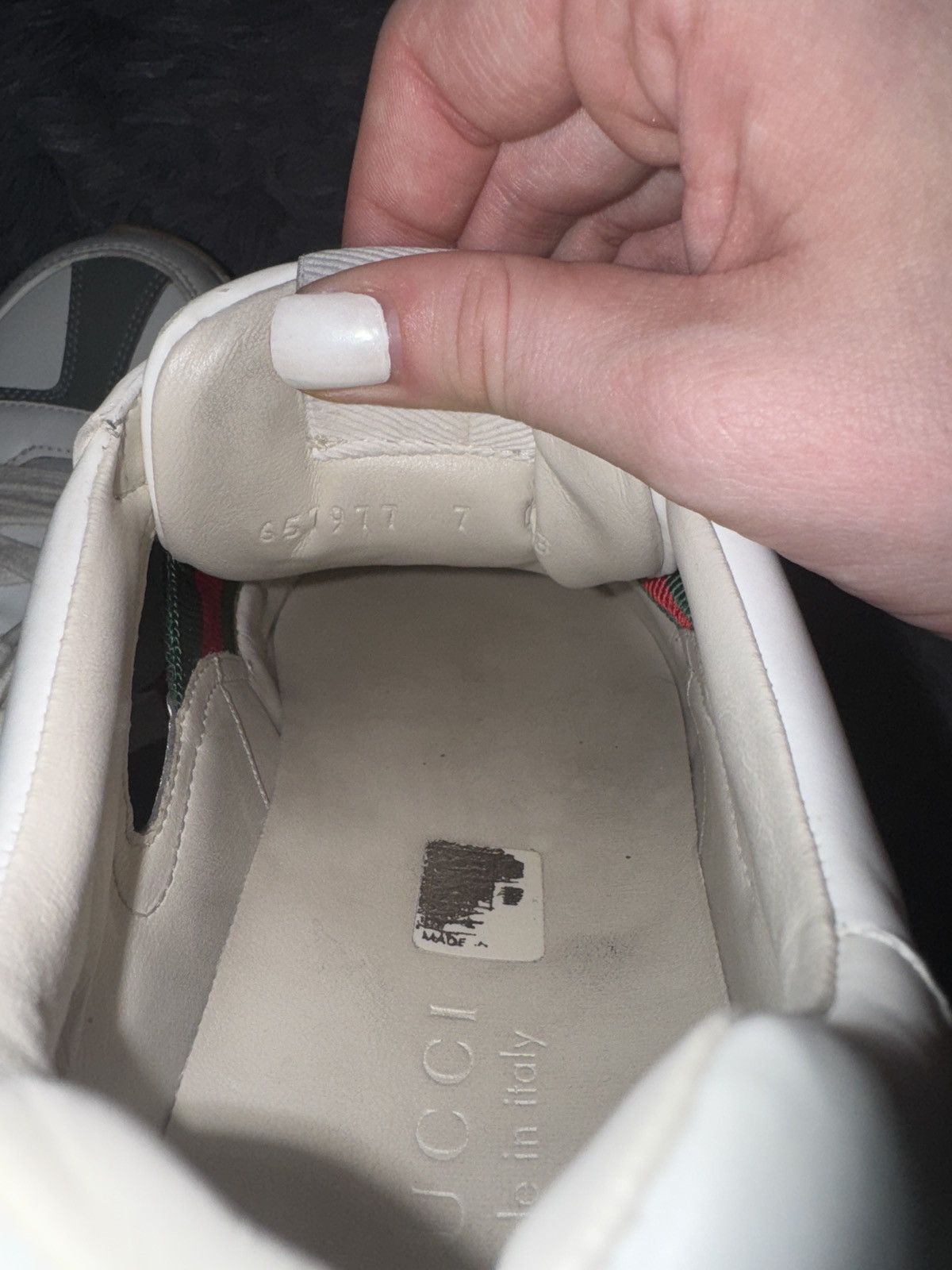 Gucci Gucci Rhyton Cutout Sneakers Size US 7.5 / EU 40-41 - 6 Thumbnail