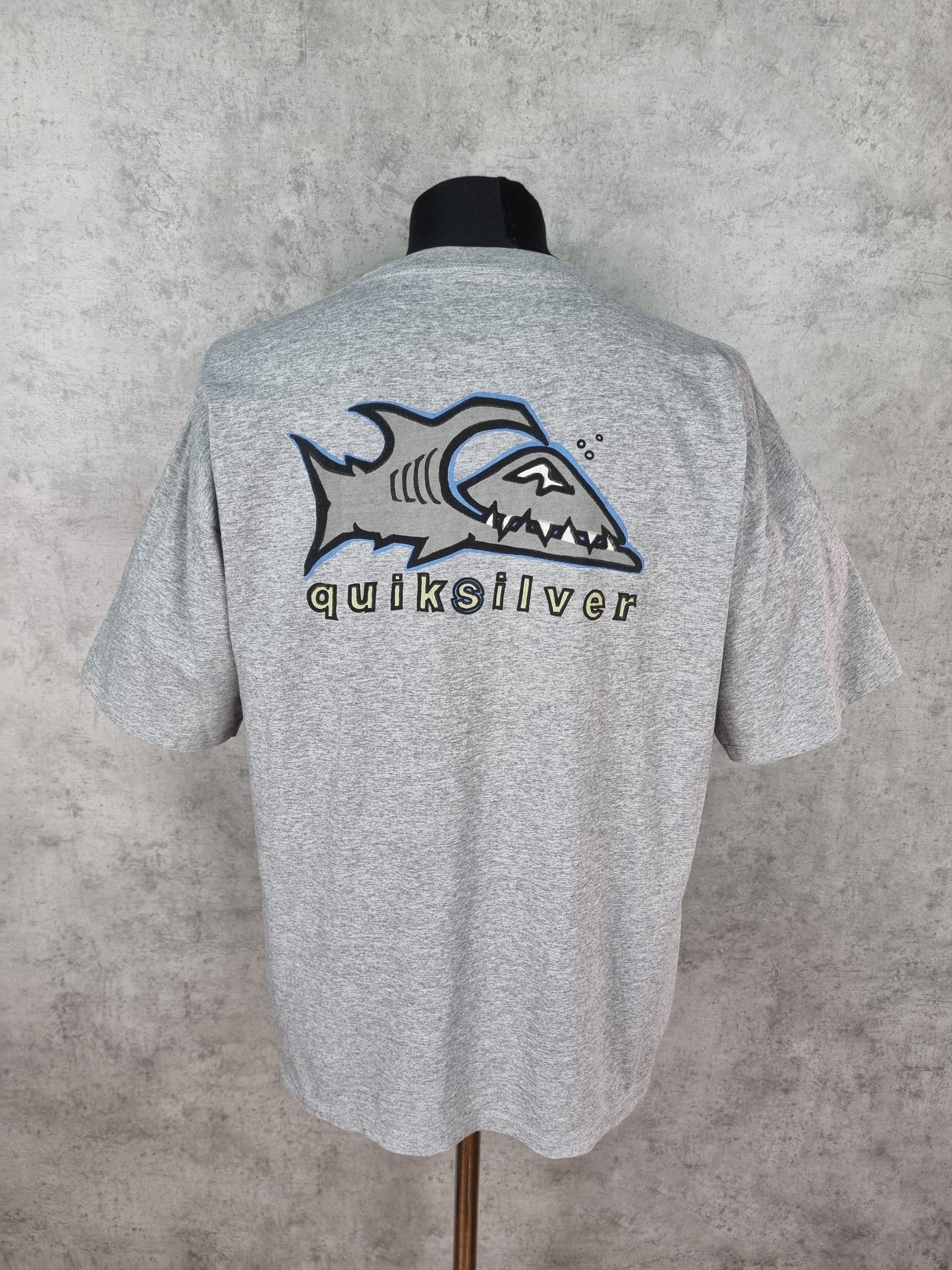 Quiksilver × Vintage Rare early 90s Quiksilver Big Logo Vintage Tee shirt Size US L / EU 52-54 / 3 - 3 Thumbnail