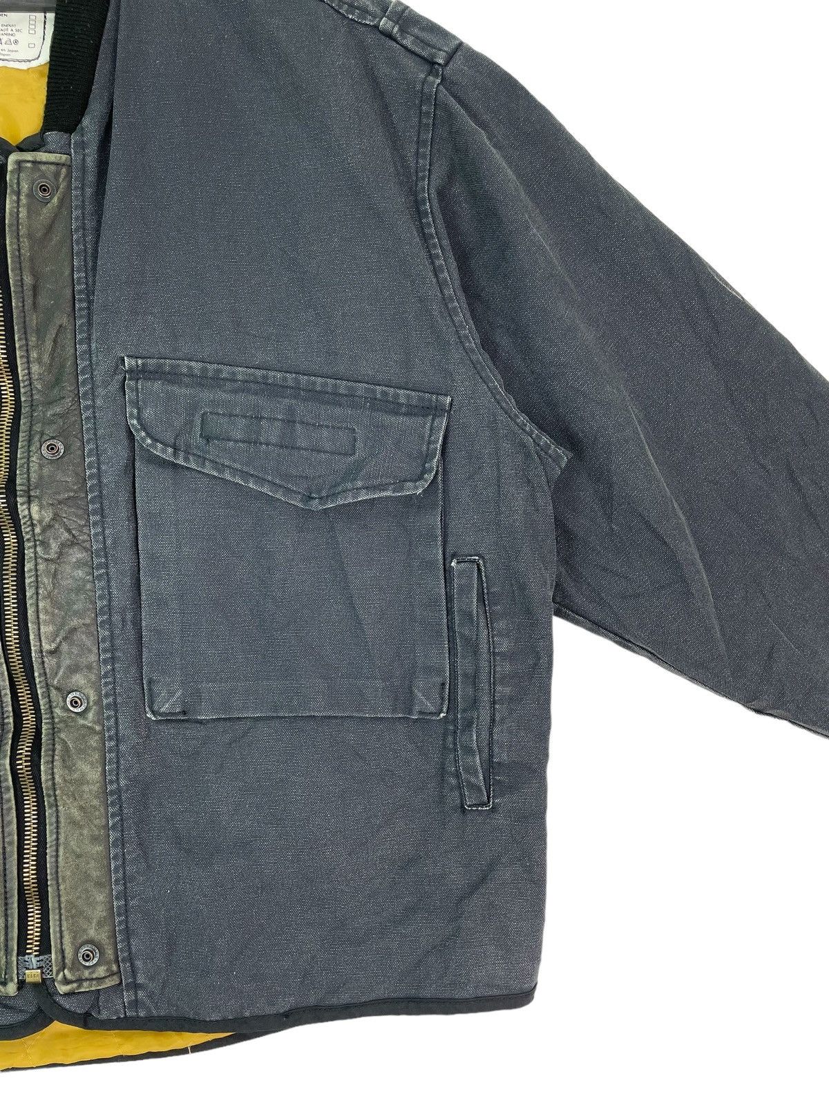 Denime × Japanese Brand Vtg 90s DENIME duck canvas detroit workwear jacket Size US M / EU 48-50 / 2 - 2 Thumbnail