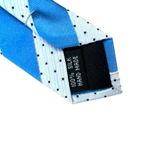 Other Hand Made DECHAMPS 100% Silk Sky Blue and Very Light Blue St Size ONE SIZE - 4 Thumbnail