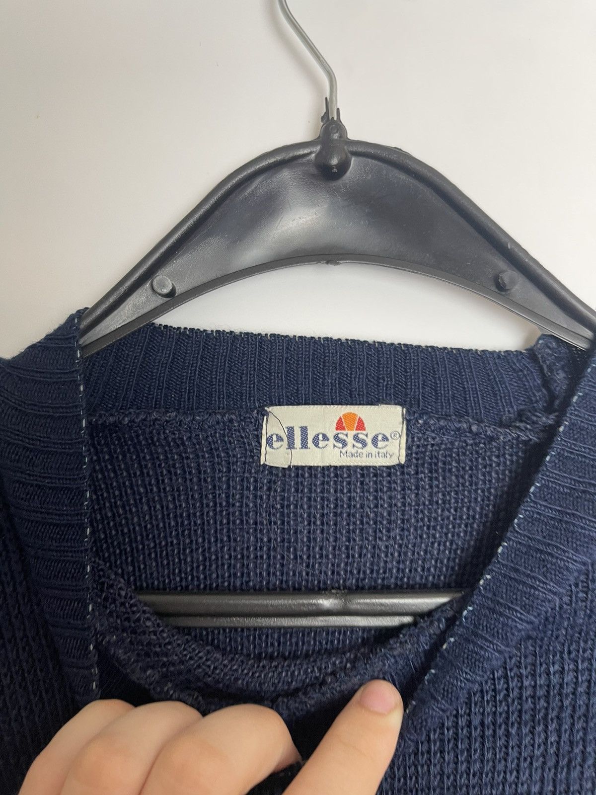 Ellesse × Vintage Vintage 90s Ellesse Sweatshirt Clothing Sweater Size US XL / EU 56 / 4 - 3 Thumbnail